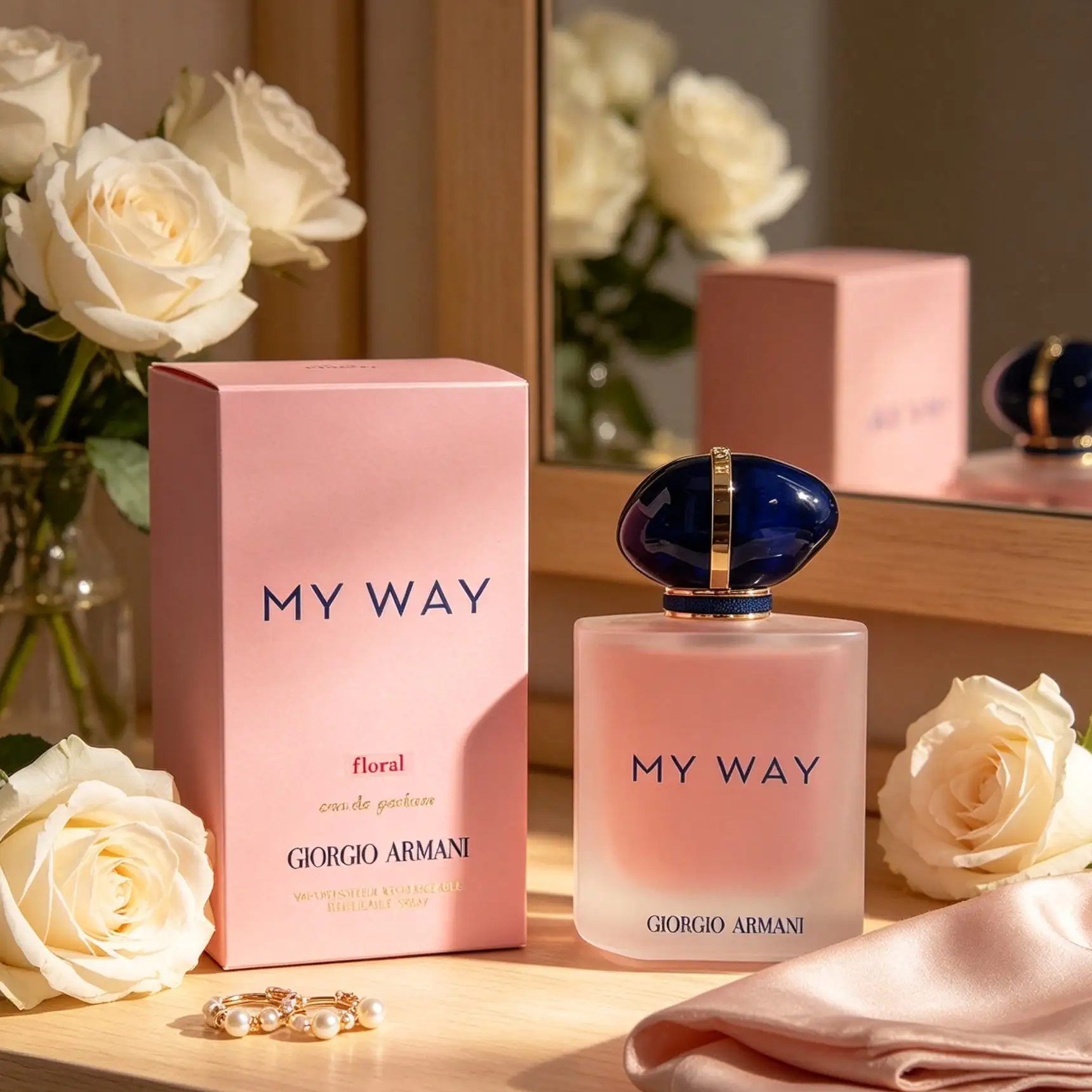 Armani My Way Collection EDP, White Floral Woody Scent -90ml