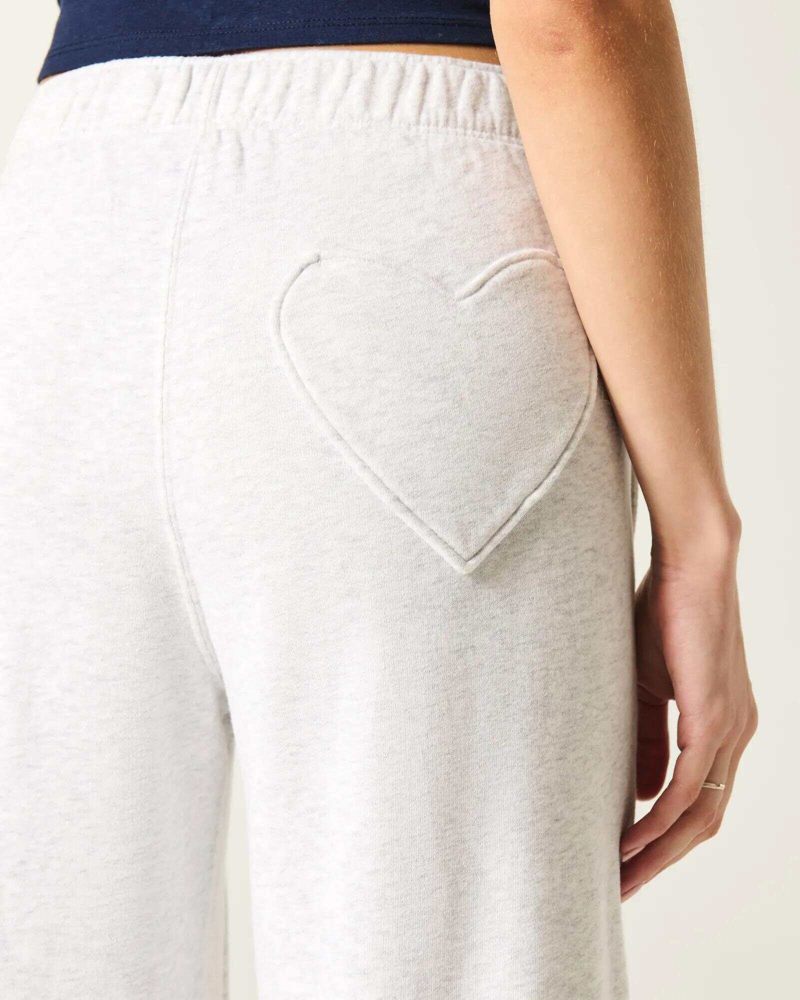 Wide-Leg Sweatpants