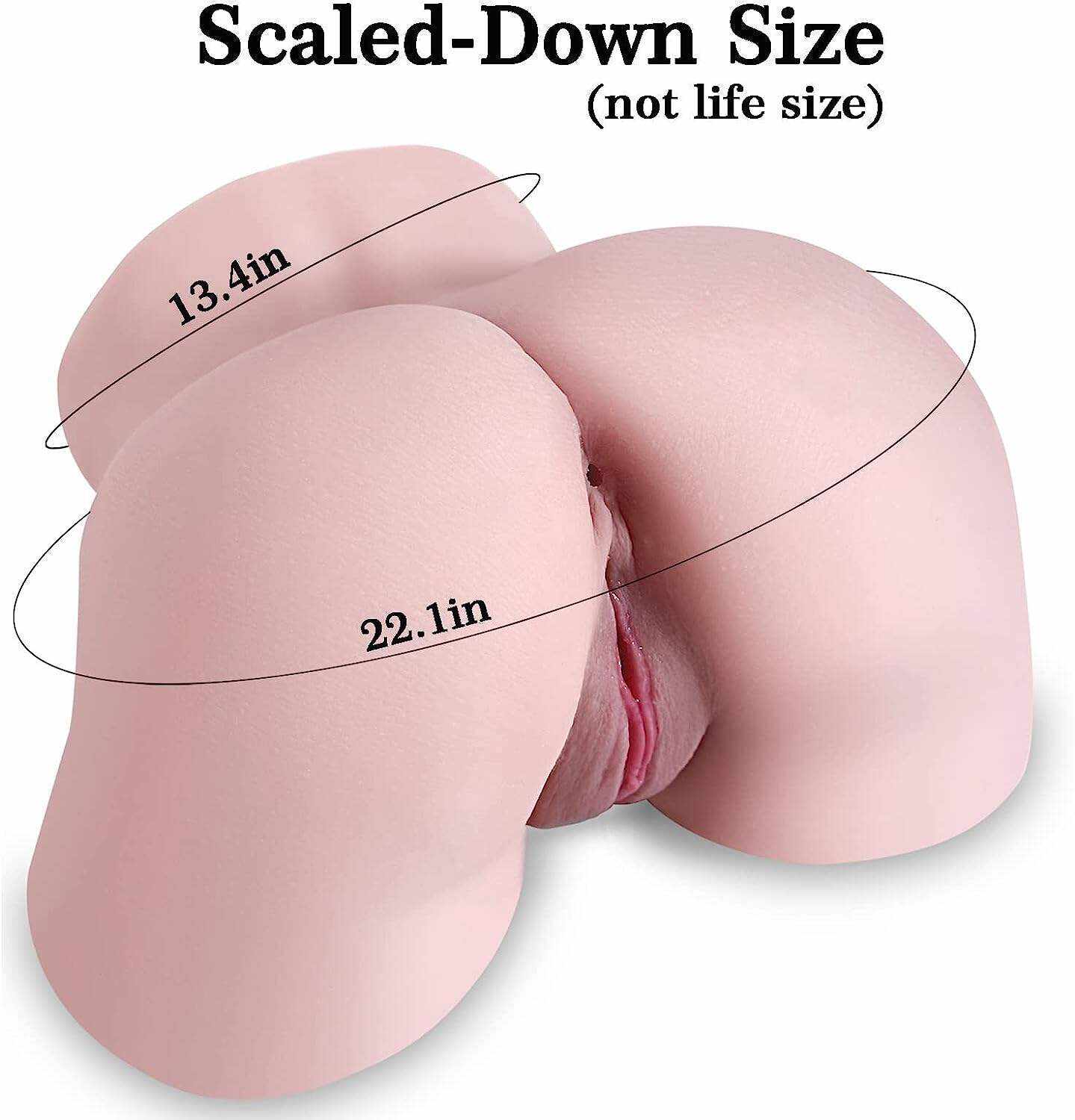 Sex Doll Male Sex Toy for Men, Pocket Pussy Ass Sex Dolls Torso Love Doll with Realistic Vagina Anus, Adult Sex Toys for Men (8.6X7.1X4.7In, 5.5LB)