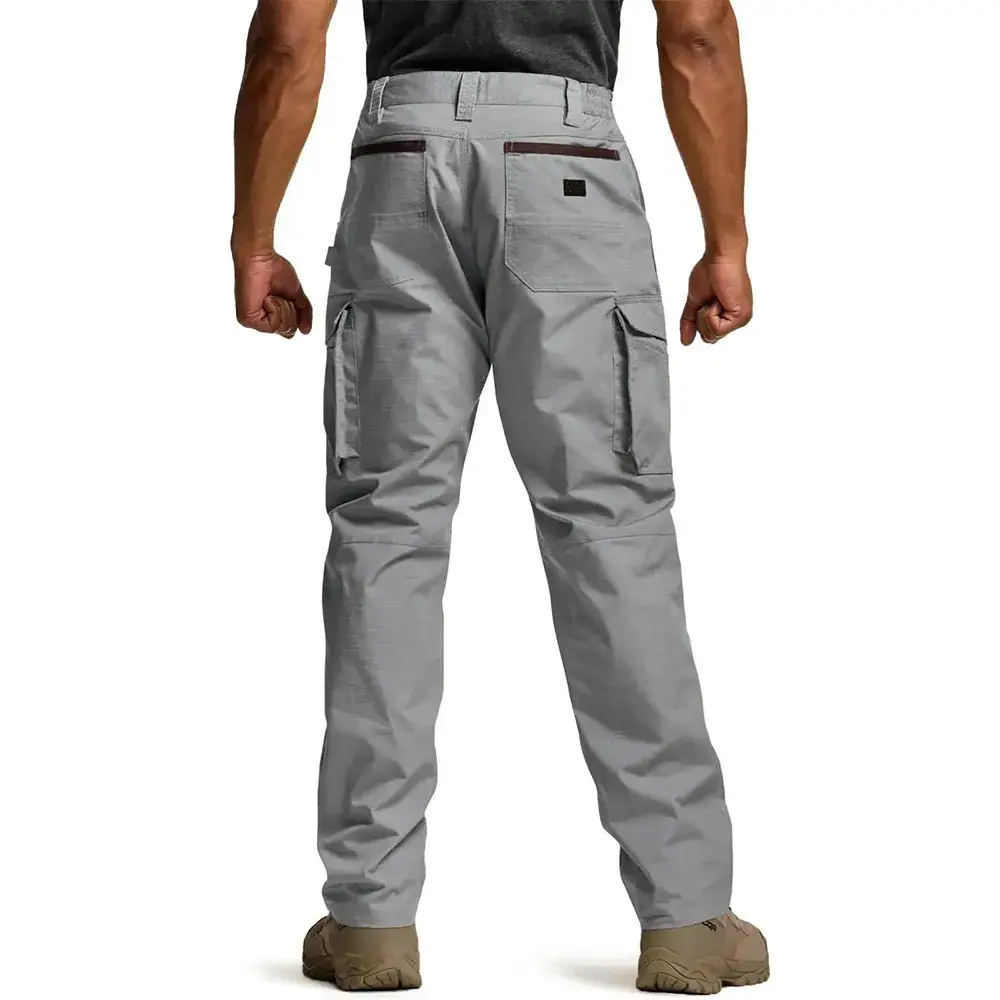 Men's Ripstop Work Pants ,Water Resistant  Outdoor Tactical Pants