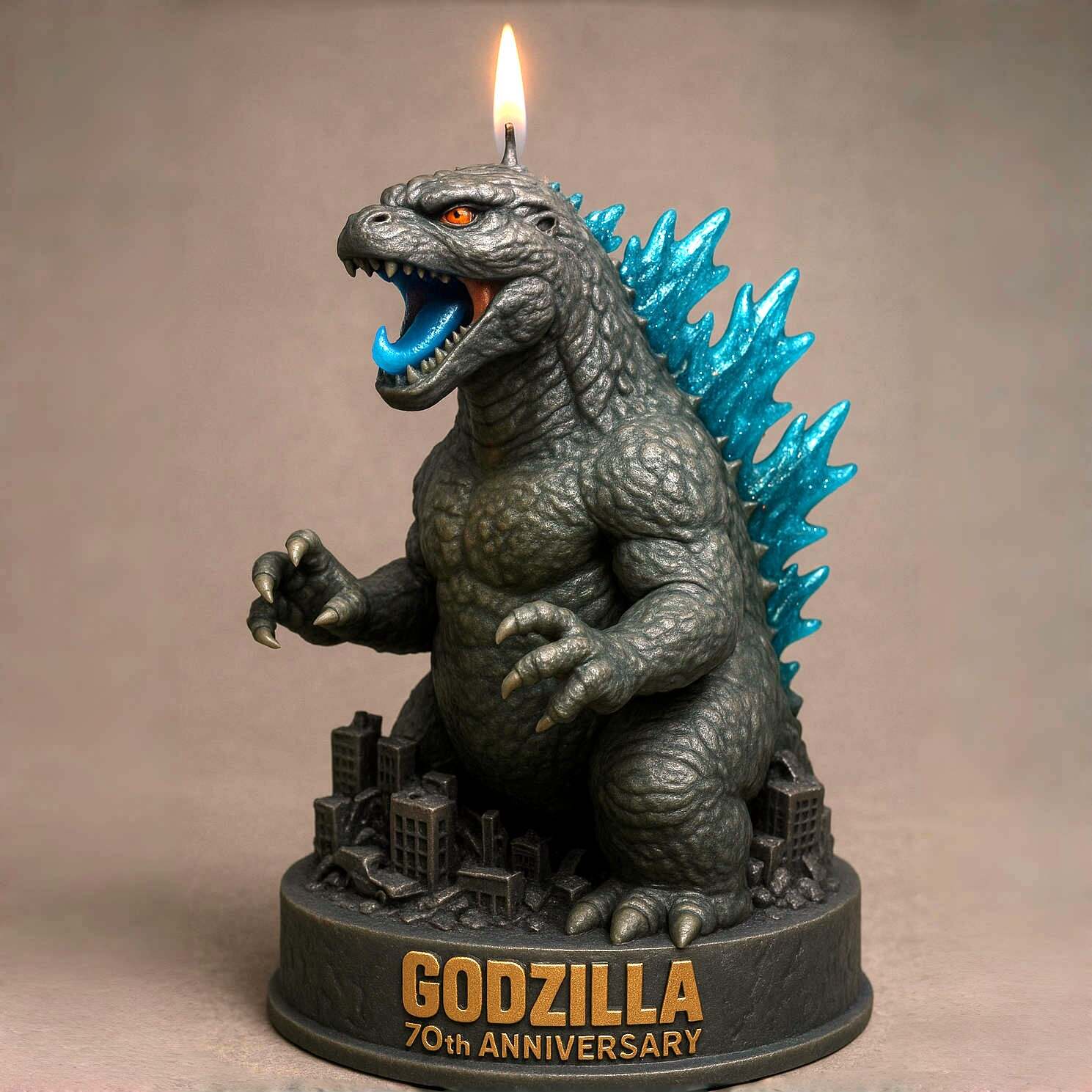 Godzilla 70th Anniversary Collectible Candle