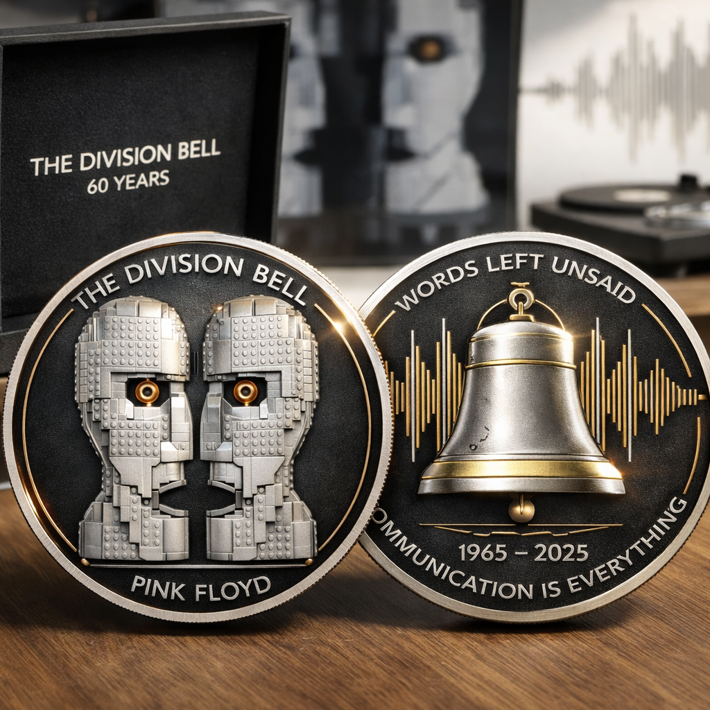 Pink Floyd – The Division Bell 60th Anniversary Commemorative Coin