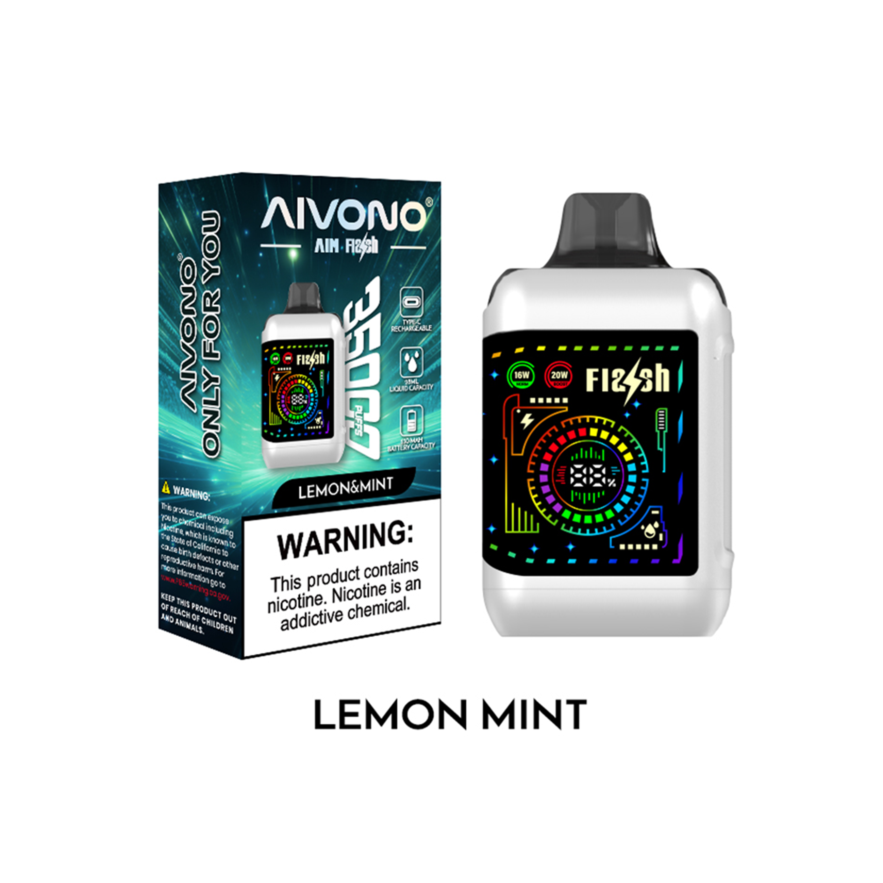 AIVONO FLASH 35000 Puffs Disposable Vape