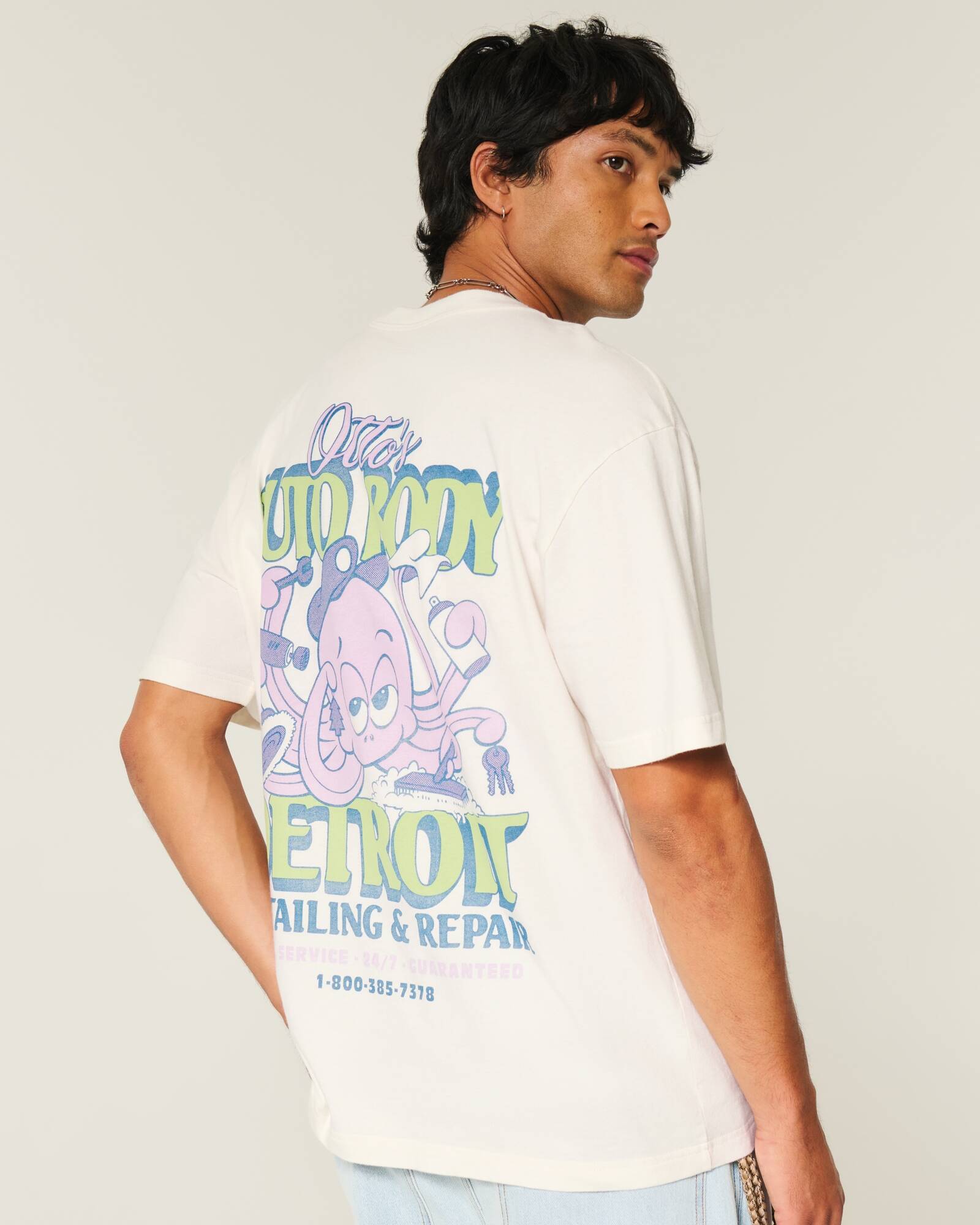 Boxy West Village Art Supply Graphic Tee
