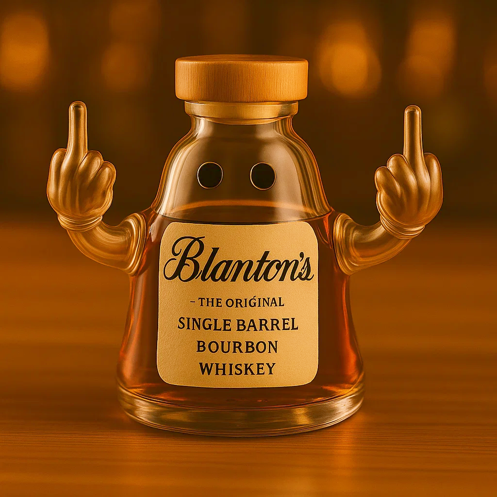 Ghost Bottle of the Middle Finger