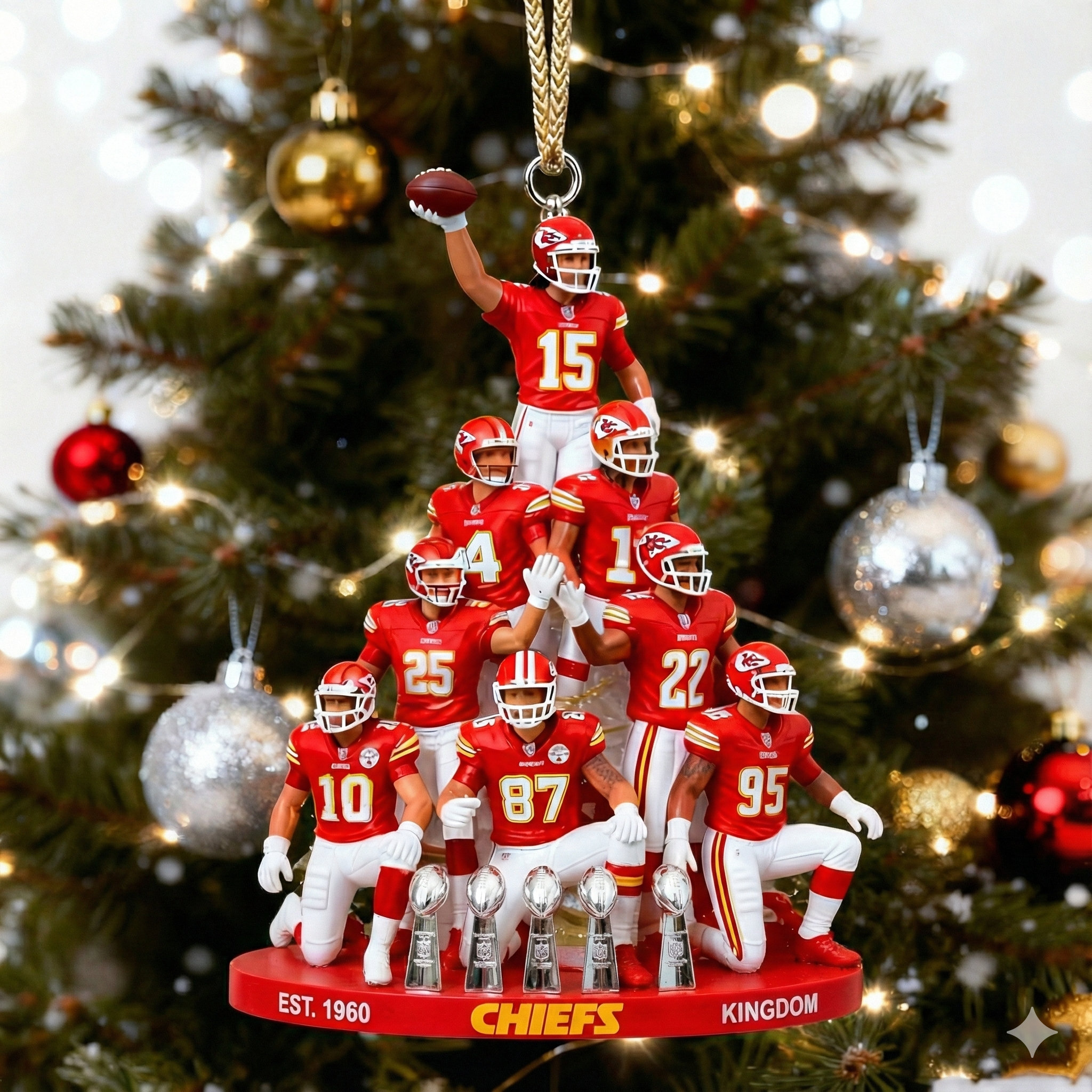 Michigan Stadium “Go Blue!” 146th Anniversary Bell Ornament
