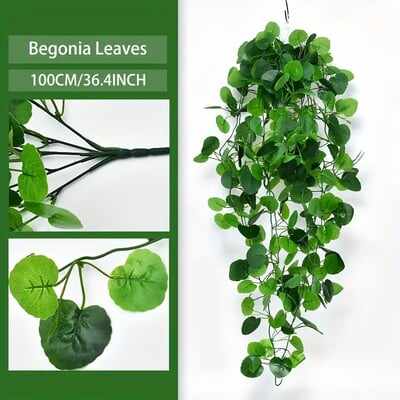 EverGreen Cascade! 3.6ft Faux Vine Trio--Easy to Grow Houseplant