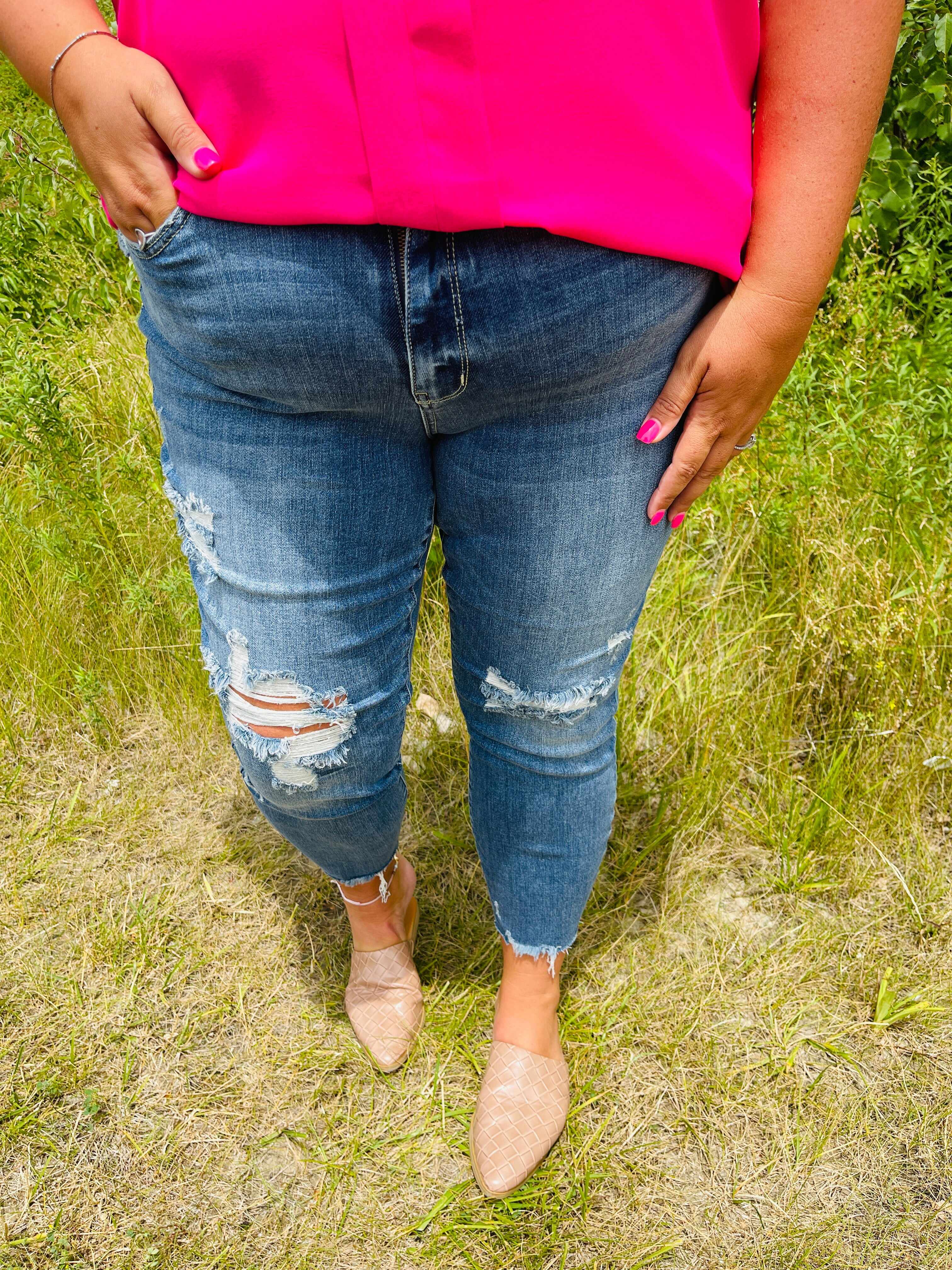 PLUS/REG Relax, Don't Do It Relaxed Fit Jeans