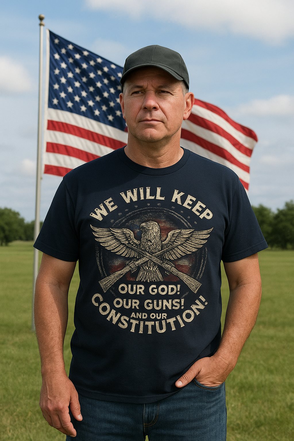 100% Made in the USA Short-Sleeve Shirt