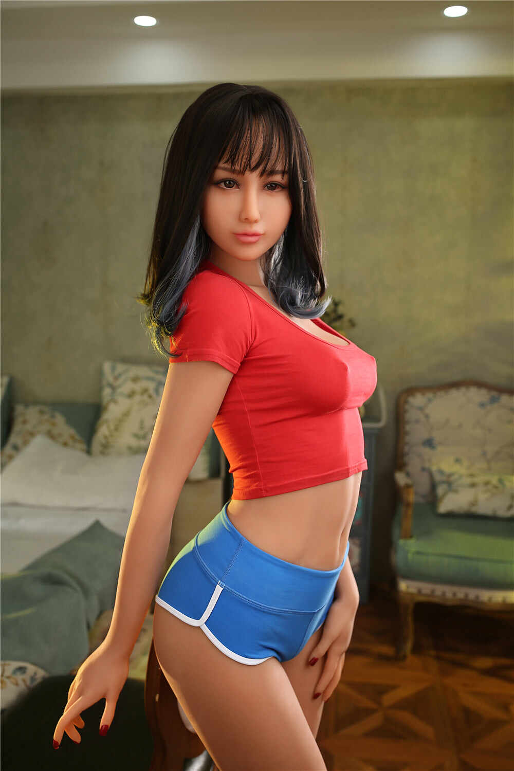 US Stock - Irontechdoll Saya 5ft51 / 168cm #74 Head TPE Japanese Sex Doll