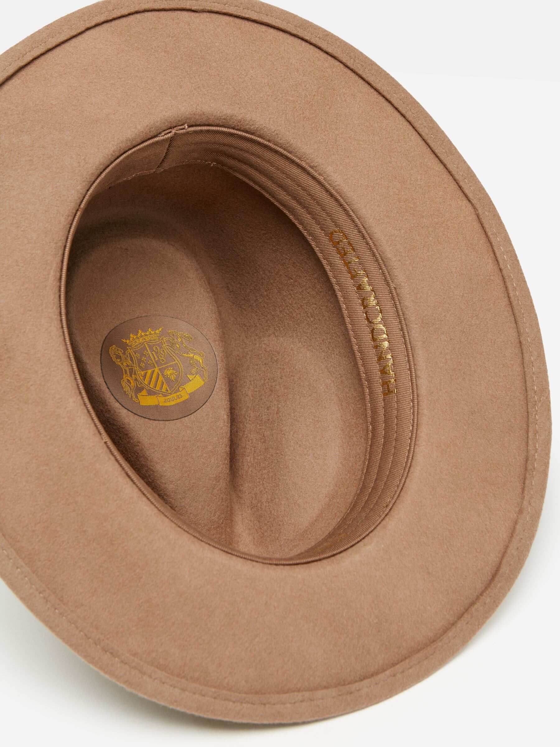 Maude Brown Wool Fedora Hat