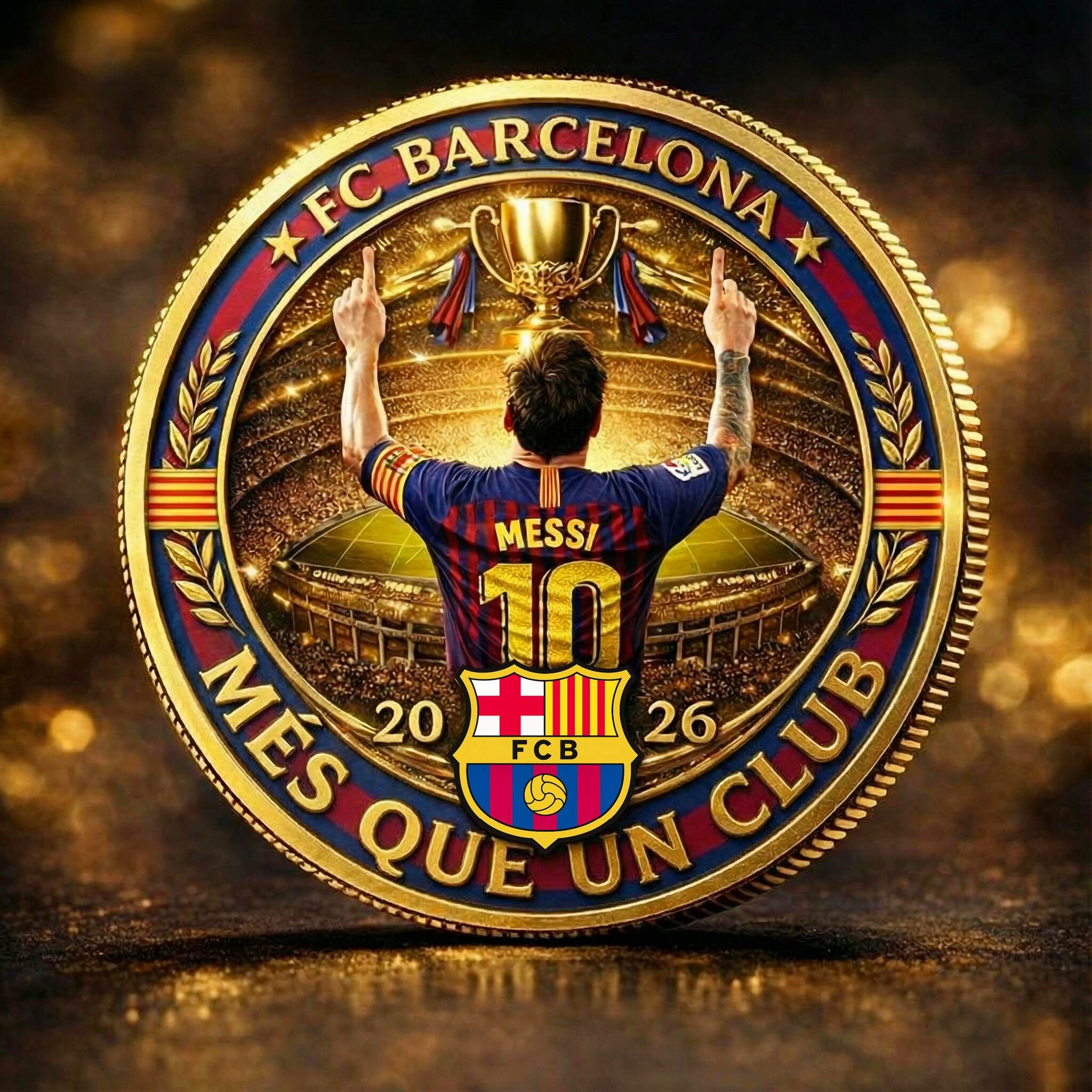 FC Barcelona · Champions of Spain Legacy Coin
