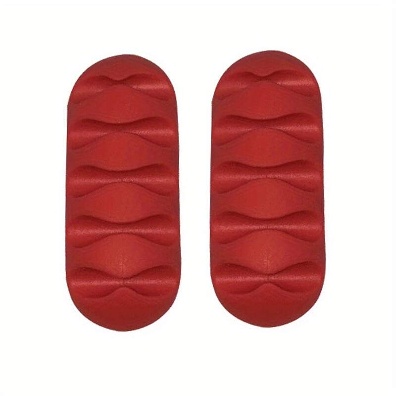 Desktop Phone Cable Winder Earphone Clip Charger Organizer Management Wire Cord Fixer Silicone Holder 5 Slots Strip