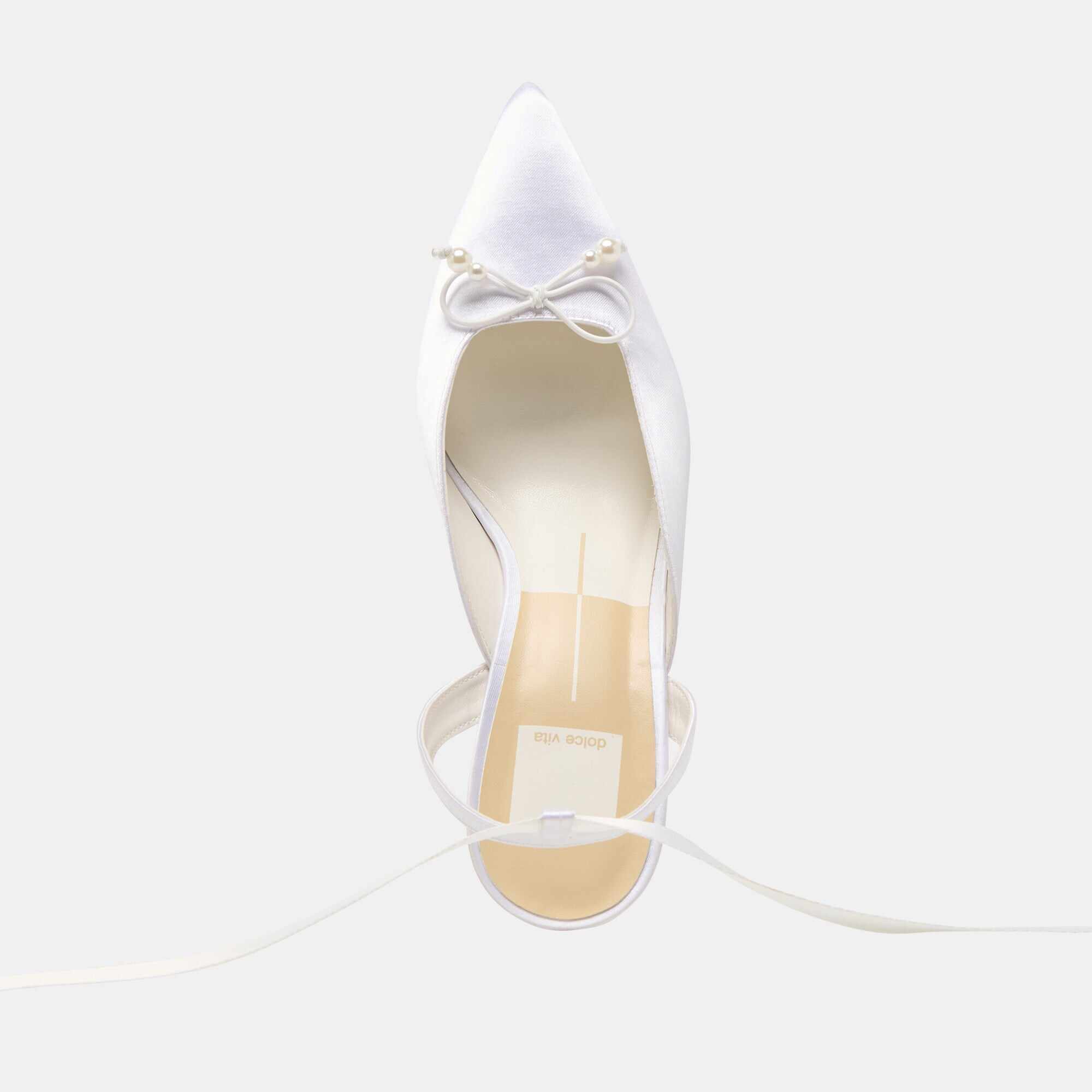 EFORA HEELS TRUE WHITE SATIN