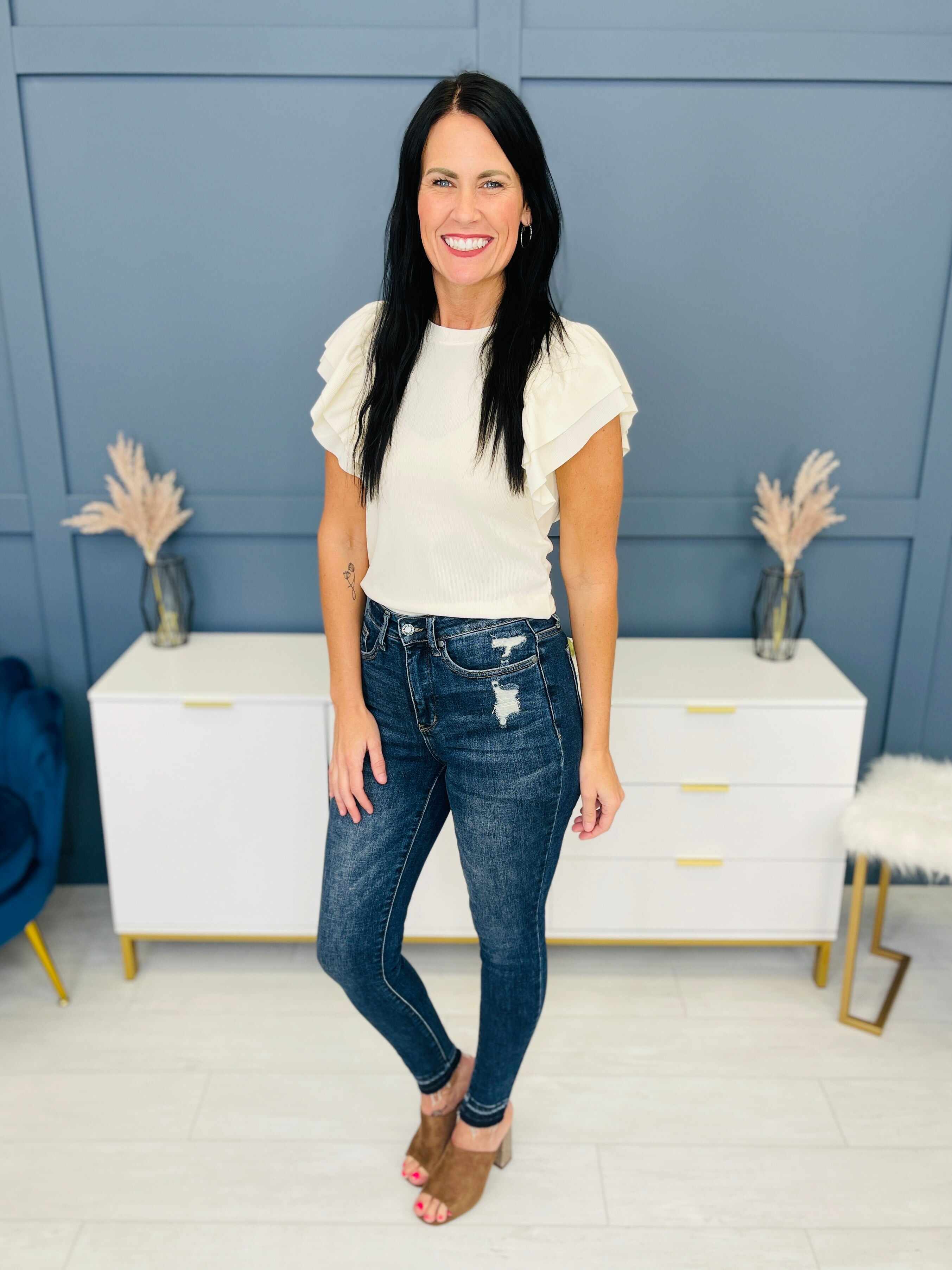 MARKDOWNS! PLUS/REG Who's In Control Tummy Control Skinny Jeans Restock!