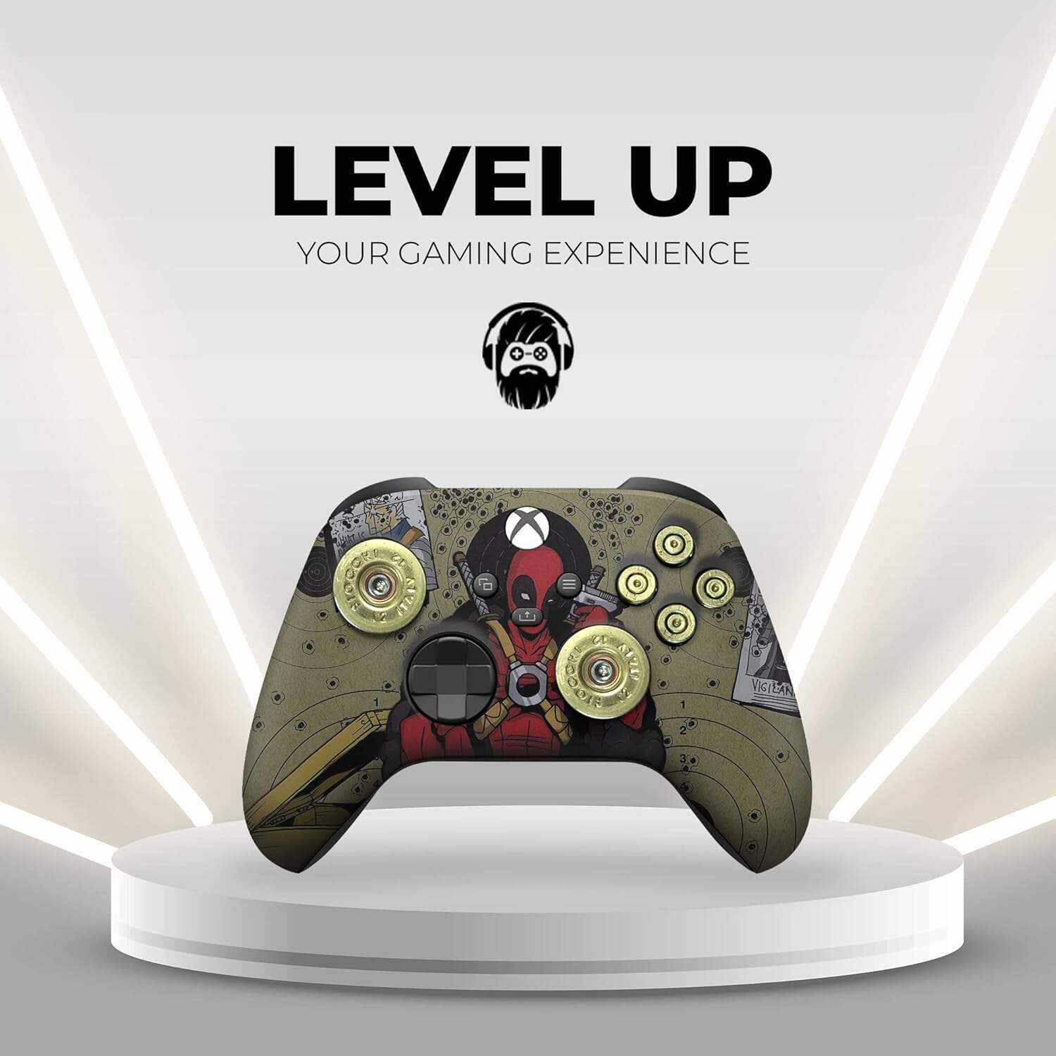 DreamController Original X-box Wireless Controller Special Edition Customized Compatible with X-box One S/X-box Series X/S & Windows 10 Made with Advanced HydroDip Print Technology(Not Just a Skin)