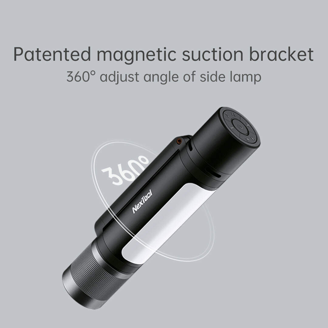 Nextool 4 Colors Flashlight, IPX4 Waterproof USB-C Speaker Lamp
