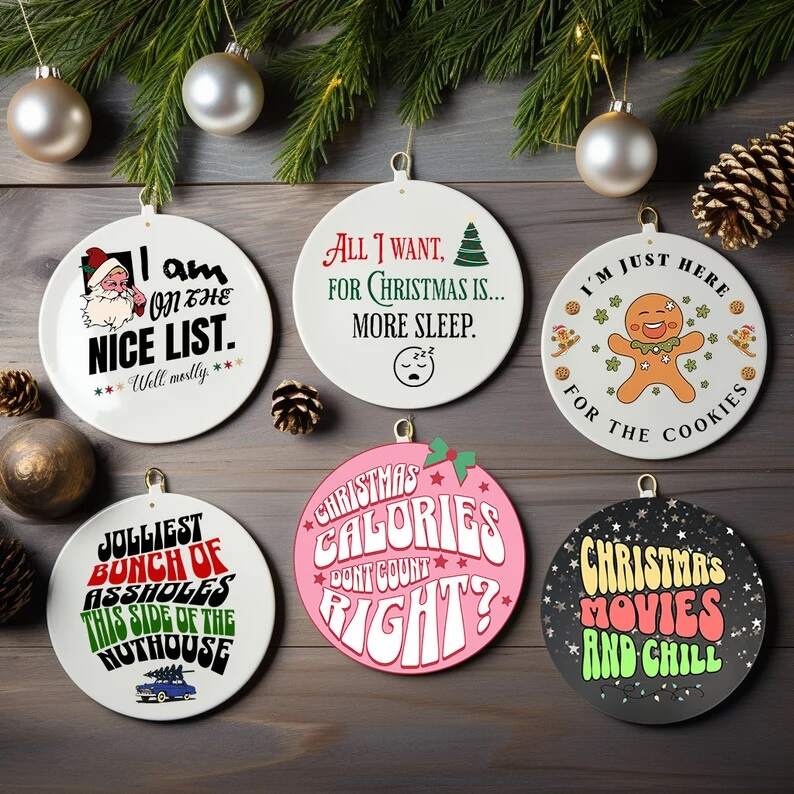 Funny Christmas Ornaments