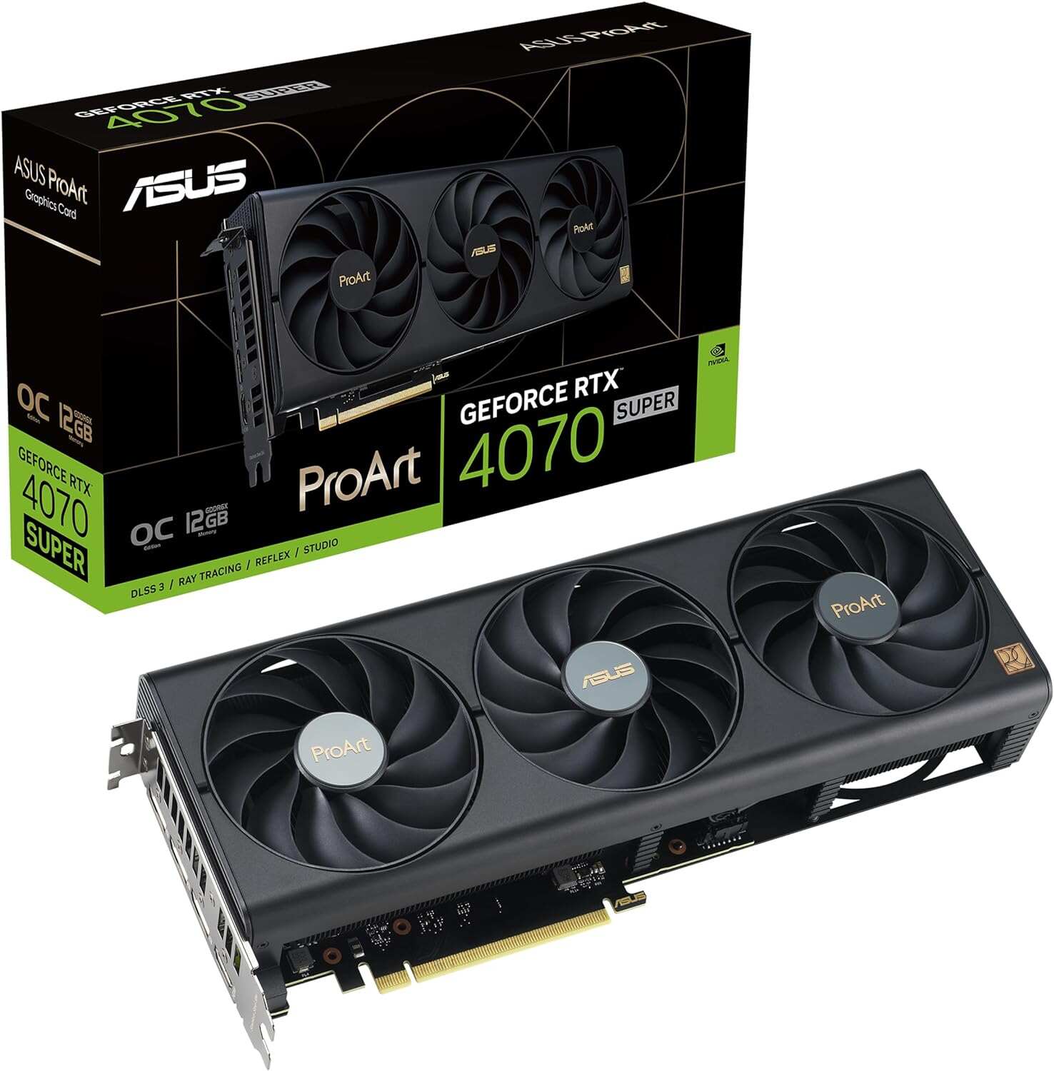 ASUS ROG Strix GeForce RTX™ 4070 OC Edition Gaming Graphics Card (PCIe 4.0, 12GB GDDR6X, DLSS 3, HDMI 2.1, DisplayPort 1.4a)