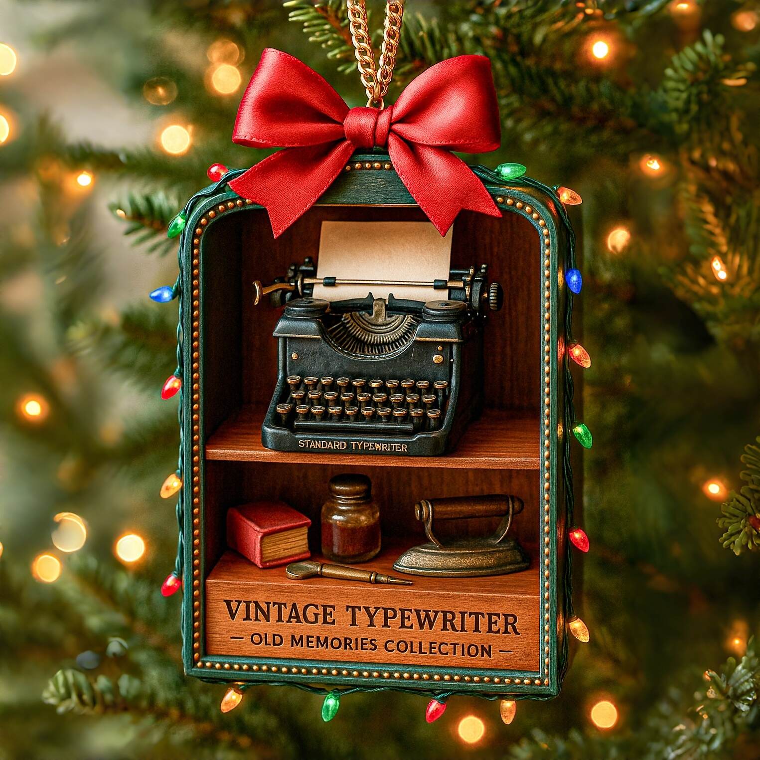 Old Memories Collection Vintage Ornament Set