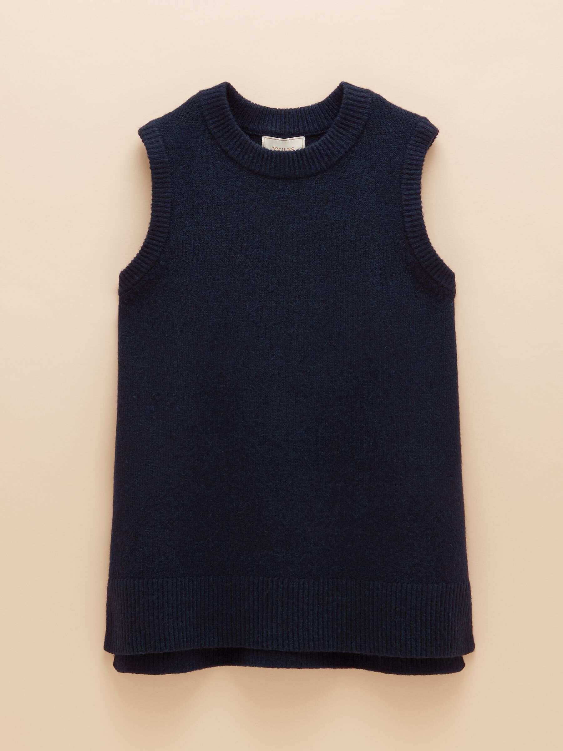 Holly Navy Blue Knitted Vest