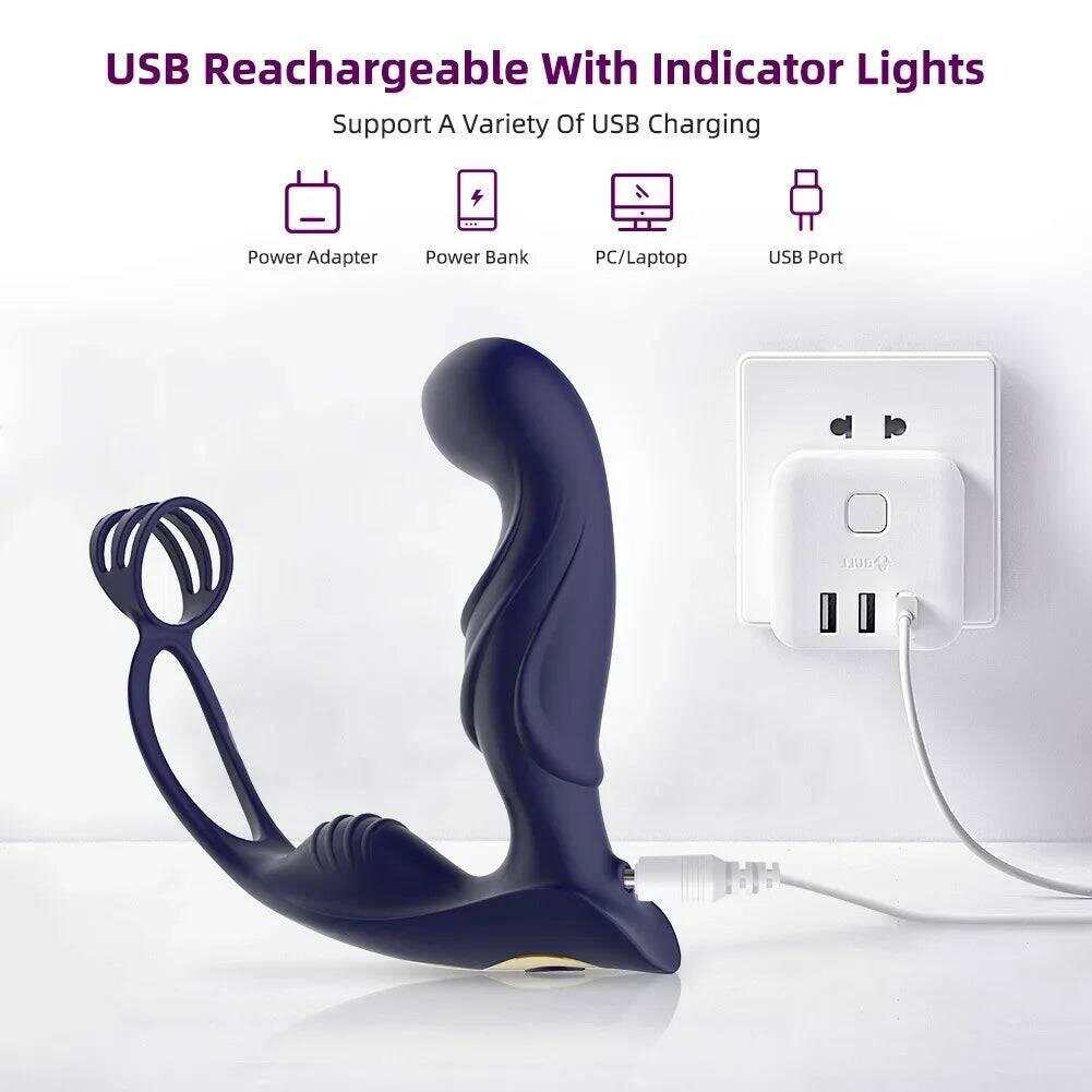 Male Prostate Massager – Anal Vibrator & G-Spot Stimulator