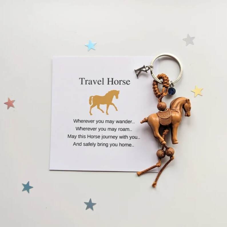 journey Horse keychain