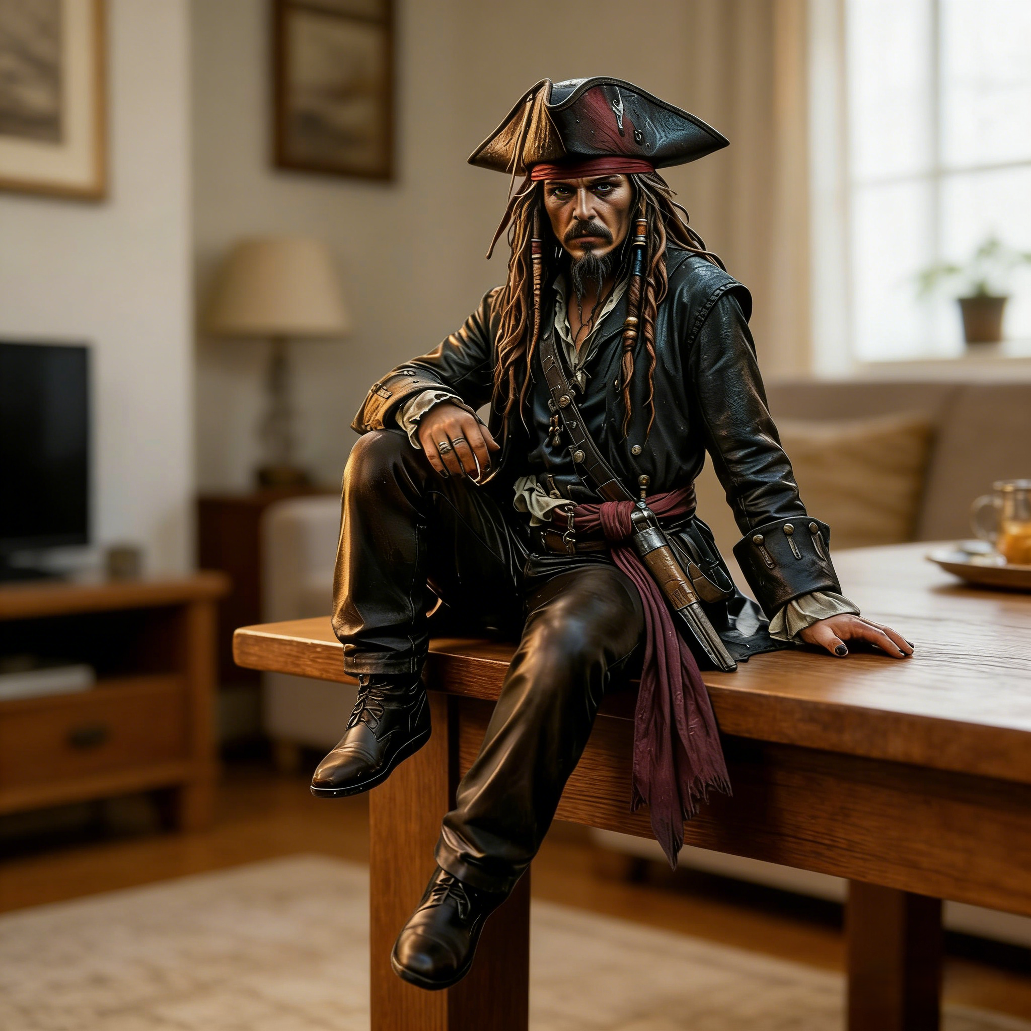 Captain Jack's tabletop ornament