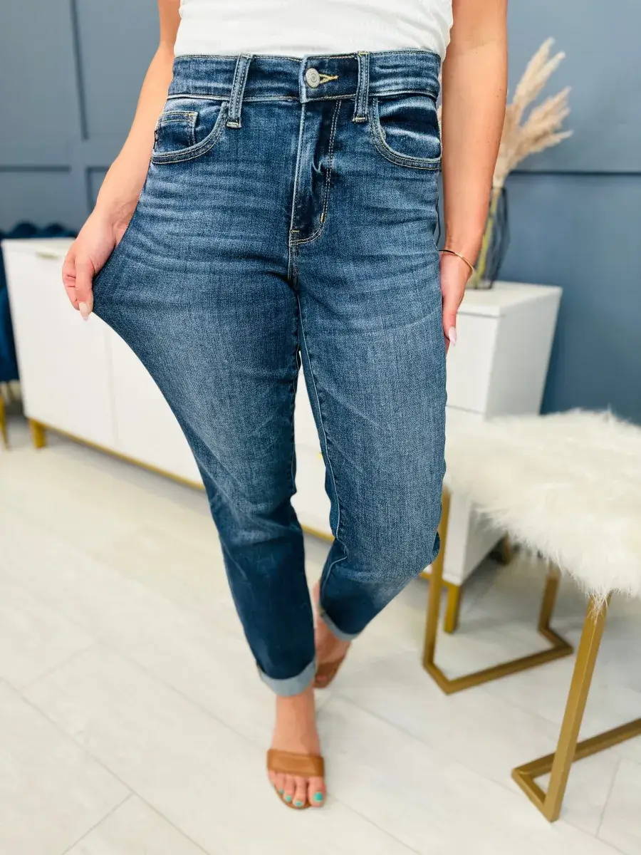 MARKDOWNS! Reg/Curvy The Bleach Boys Nondistressed Boyfriend Jeans--Multiple Washes!