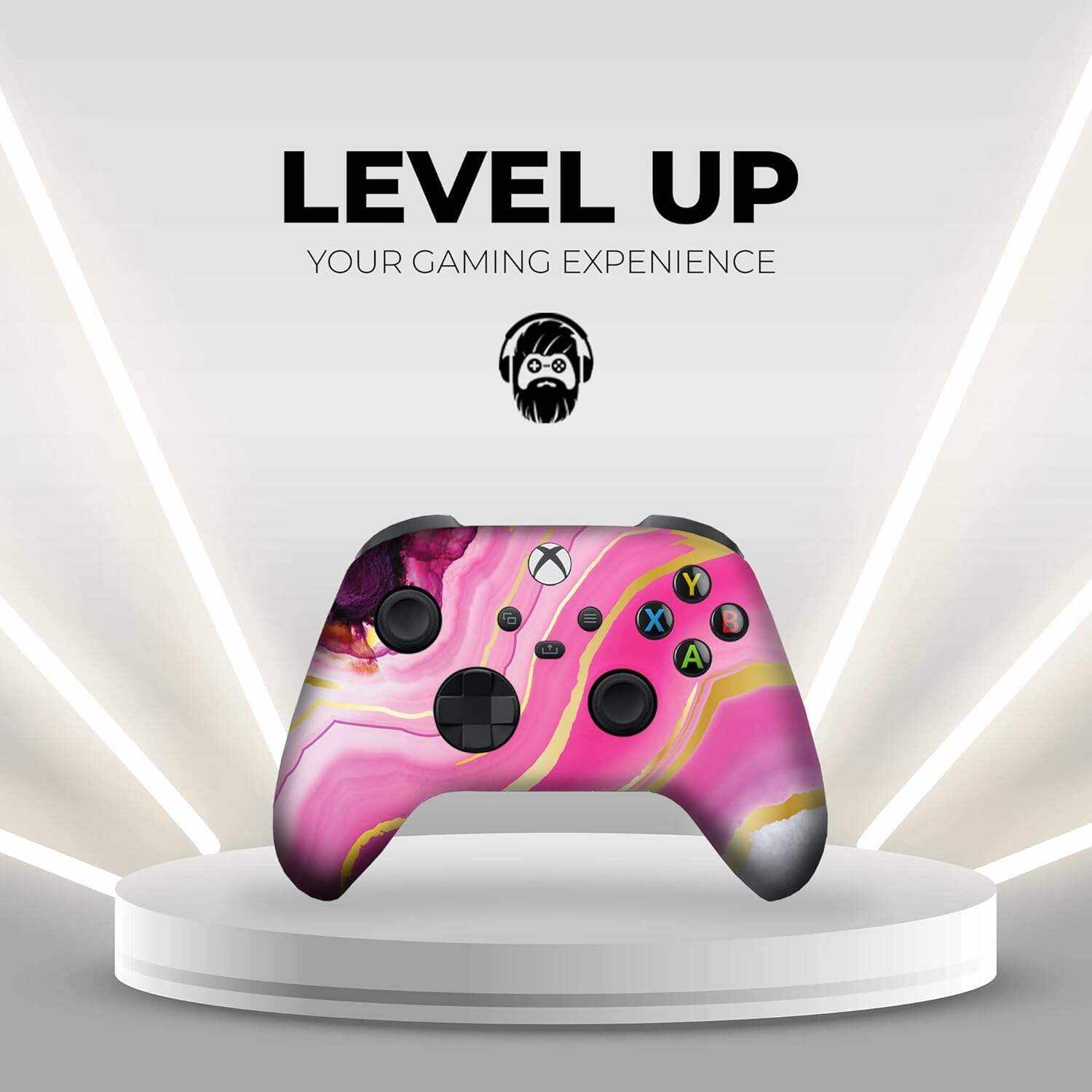 DreamController Original X-box Wireless Controller Special Edition Customized Compatible with X-box One S/X-box Series X/S & Windows 10 Made with Advanced HydroDip Print Technology(Not Just a Skin)