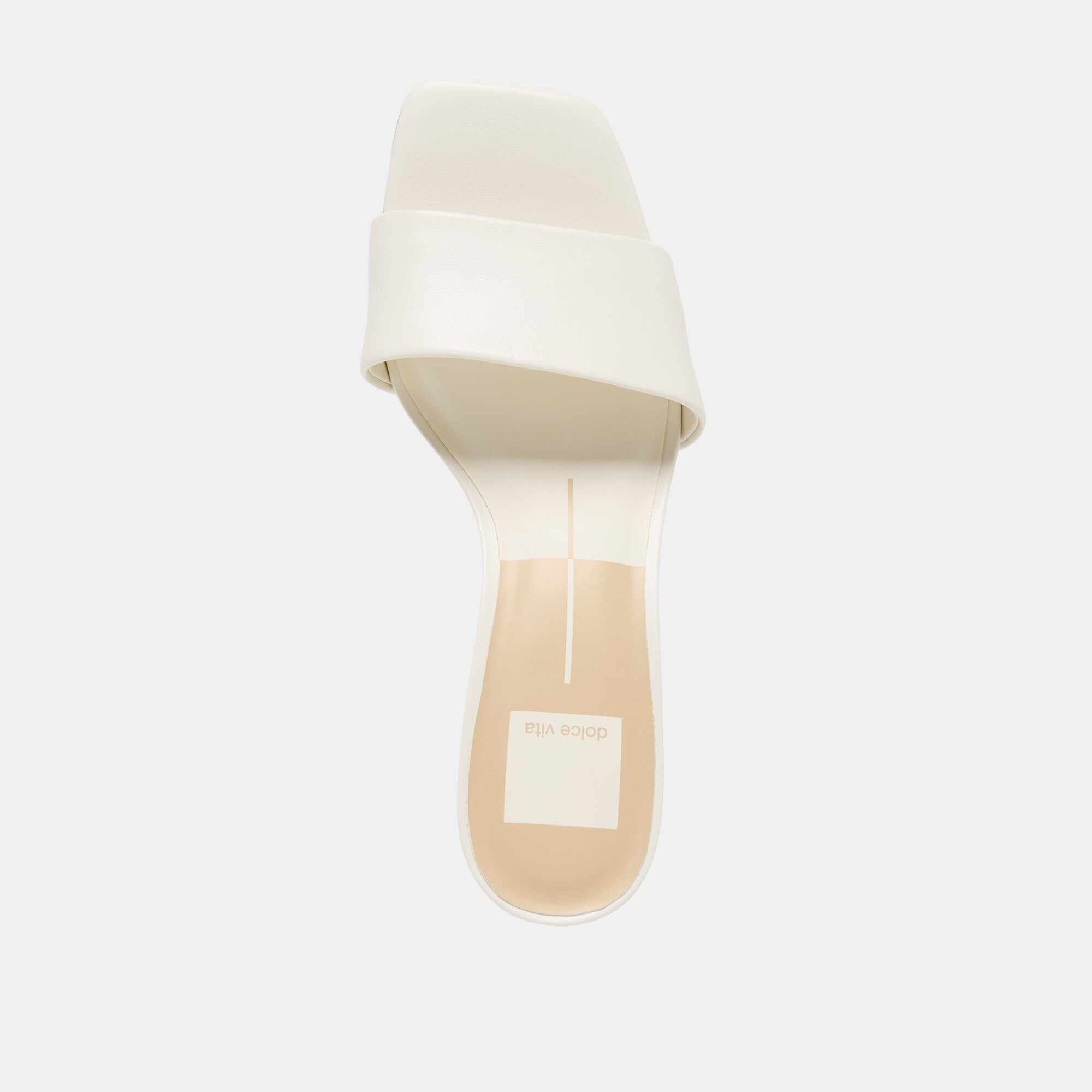 REXA WIDE HEELS TRUE WHITE LEATHER