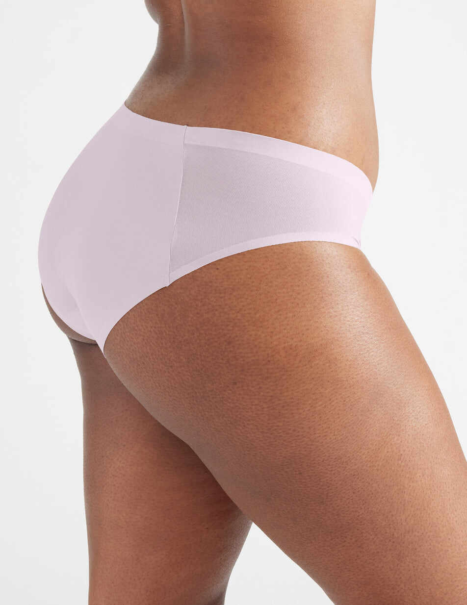 Light Leakproof No-Show Mesh Bikini