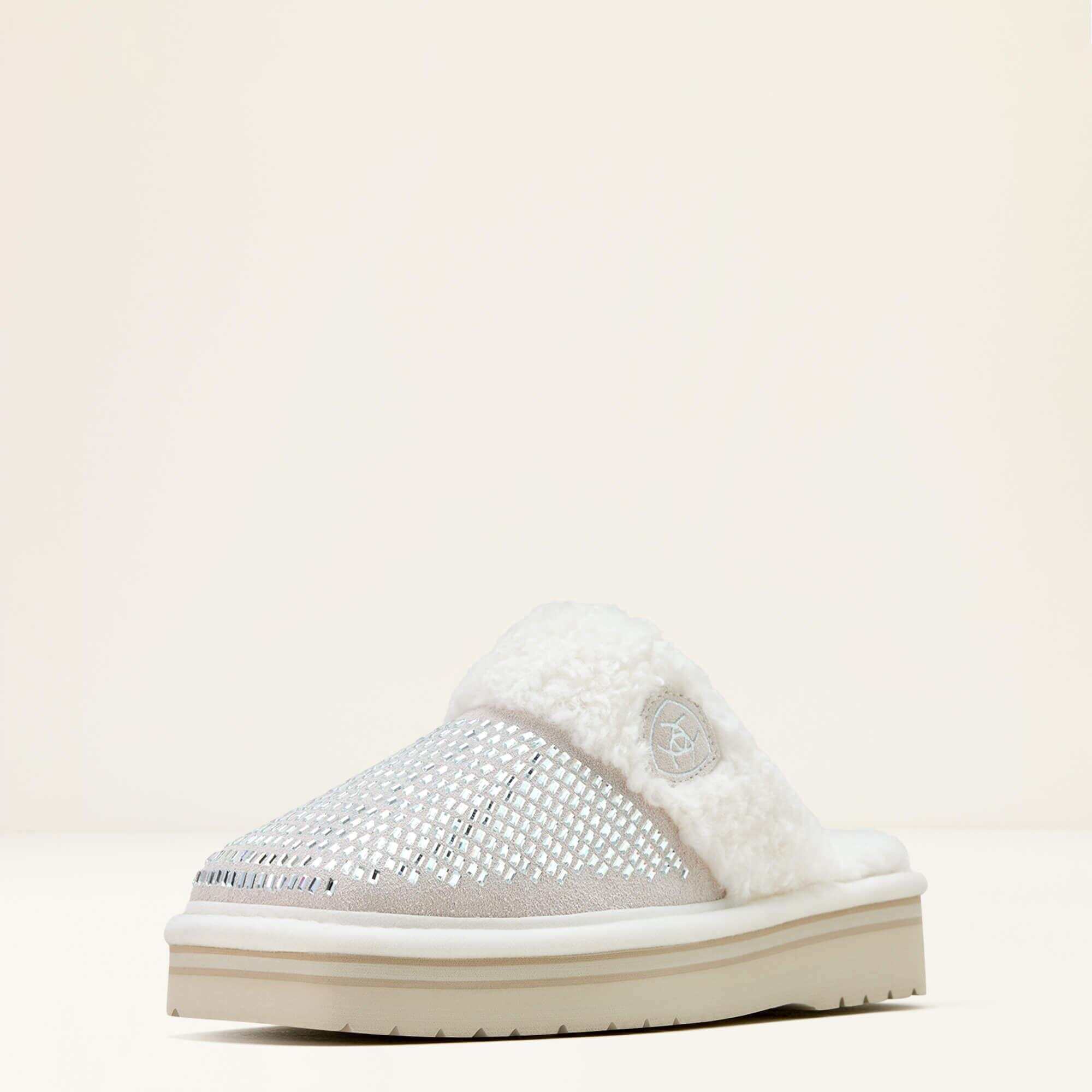 Jackie Square Toe Stack Slipper
