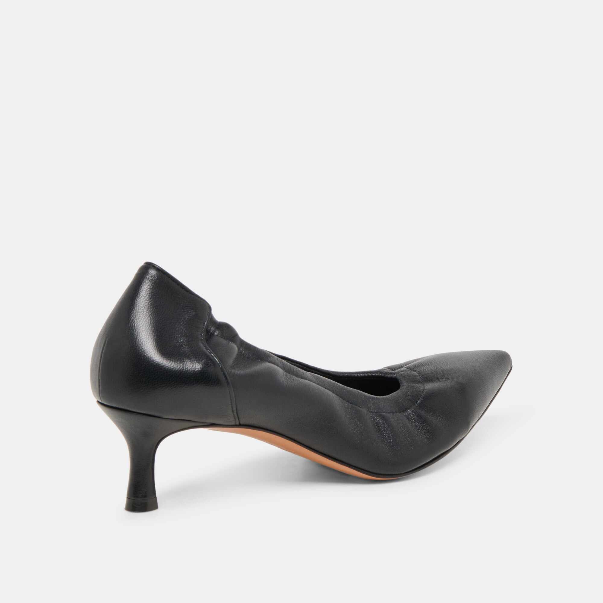 CELTIN HEELS BLACK LEATHER