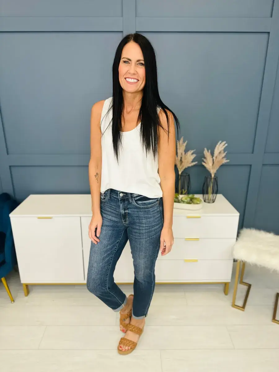 MARKDOWNS! Reg/Curvy The Bleach Boys Nondistressed Boyfriend Jeans--Multiple Washes!