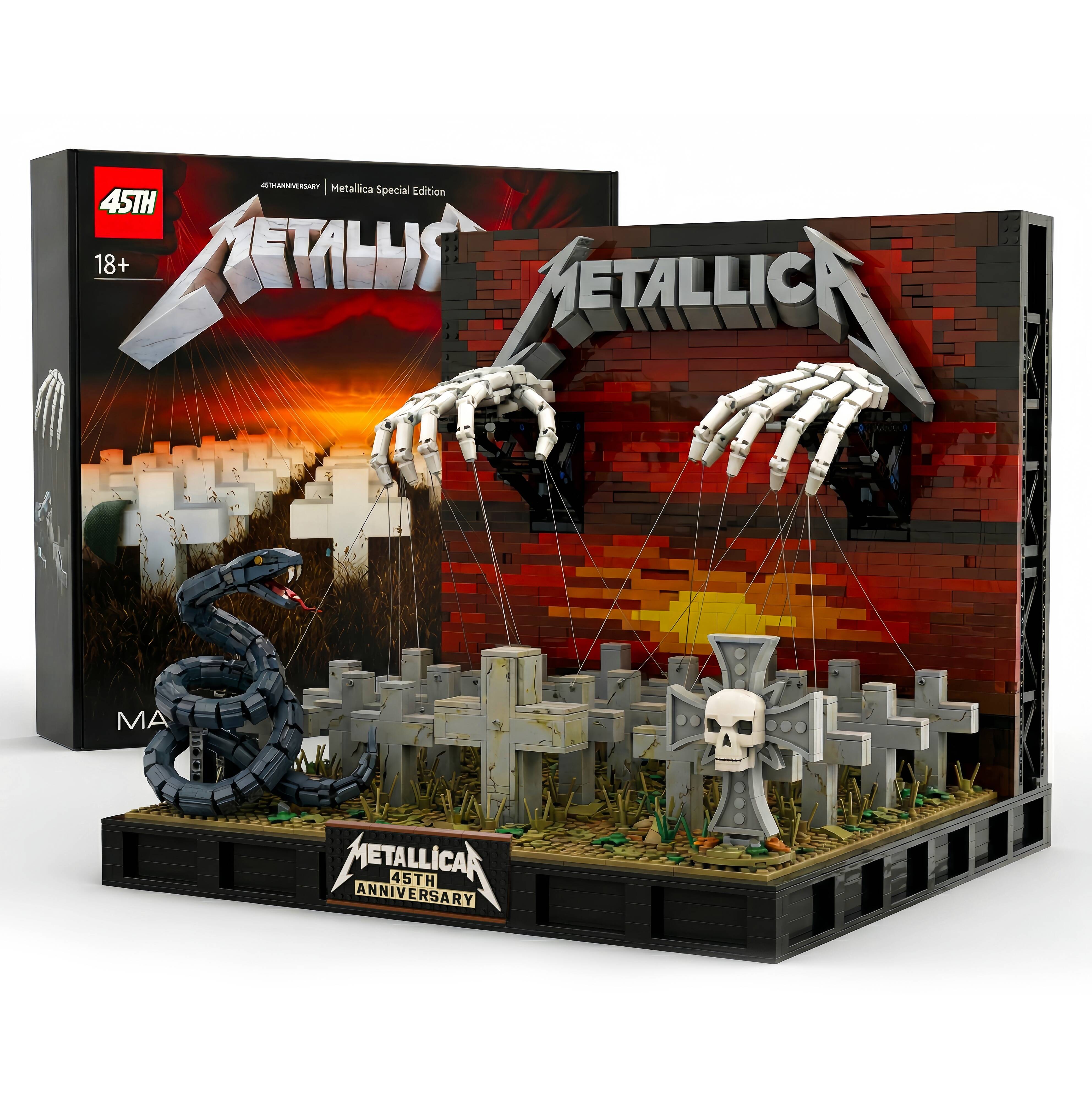 Metallica 45th Anniversary Limited Display Set