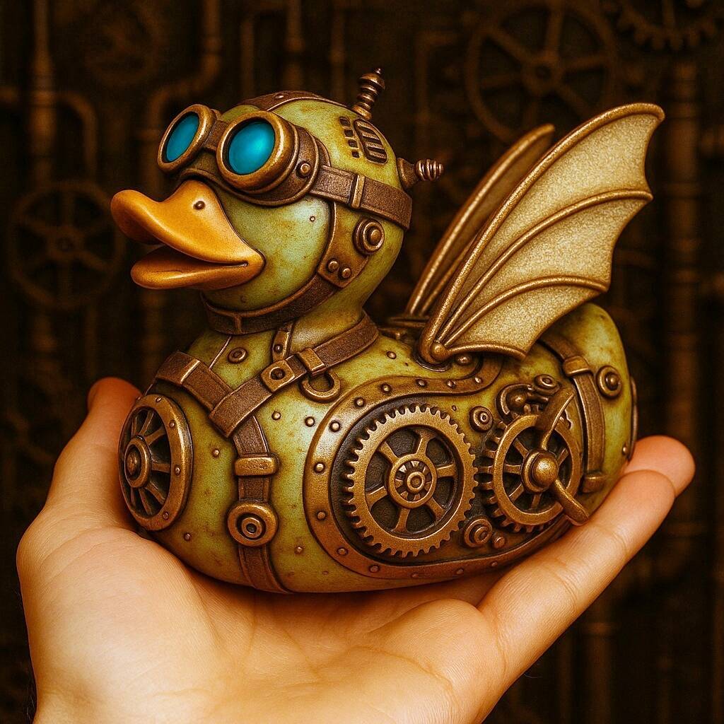 ⚙️🦆Steampunk Duck