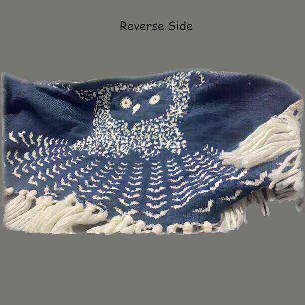 NEW ! RETRO OWL SCARF