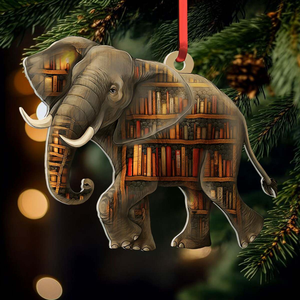 Animal Book Ornaments