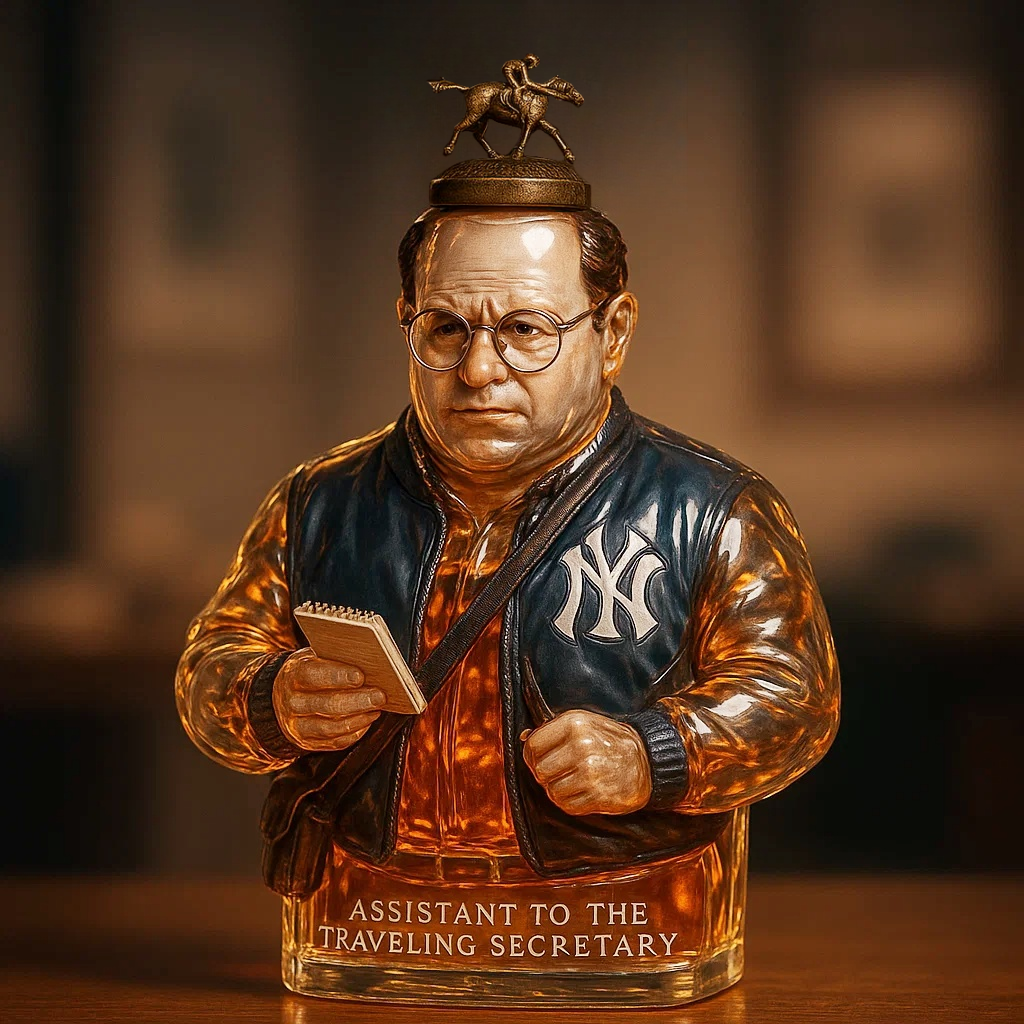 Costanza Assistant to the Traveling Secretary Whiskey Bottle