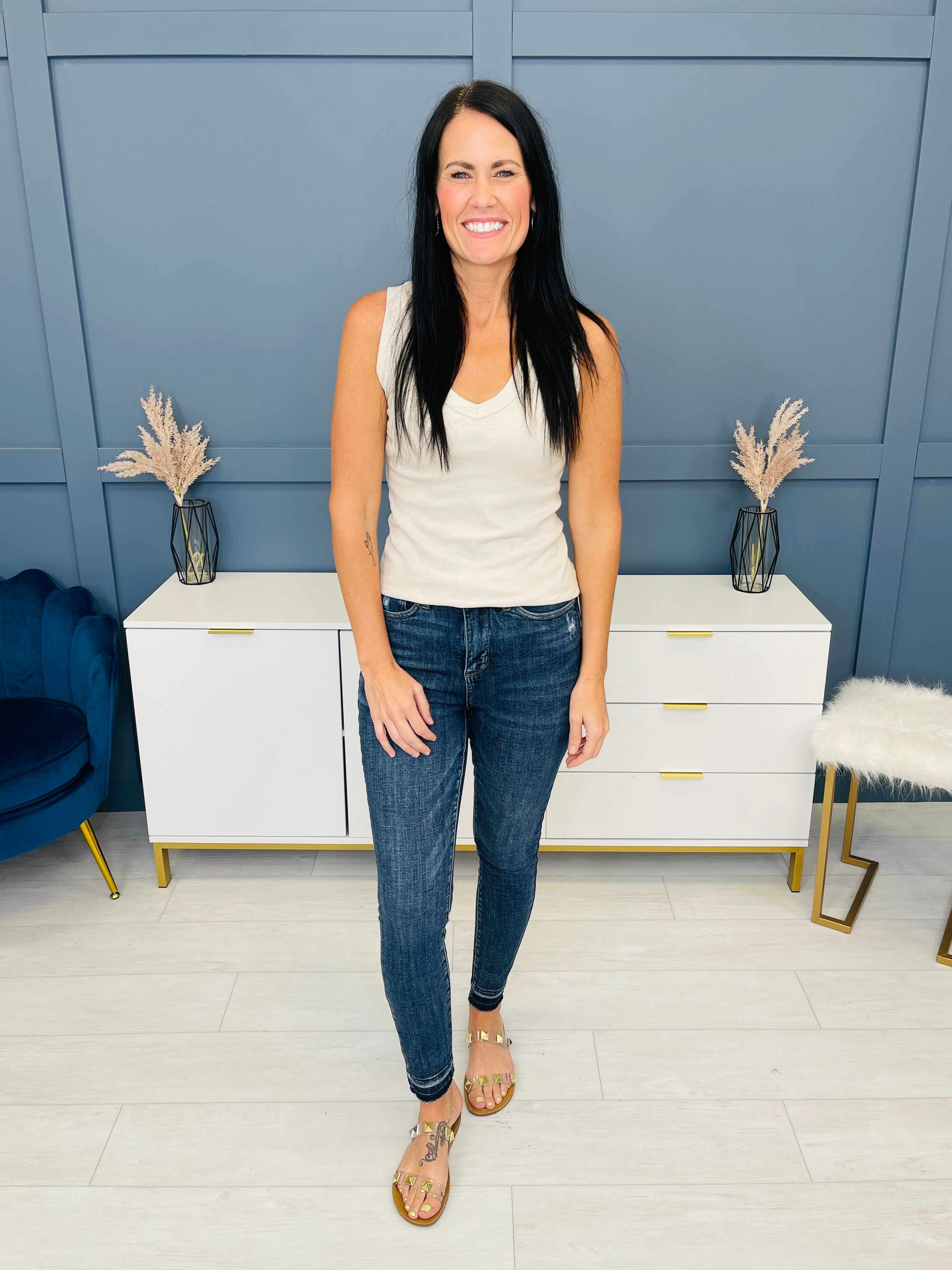 MARKDOWNS! PLUS/REG Who's In Control Tummy Control Skinny Jeans Restock!