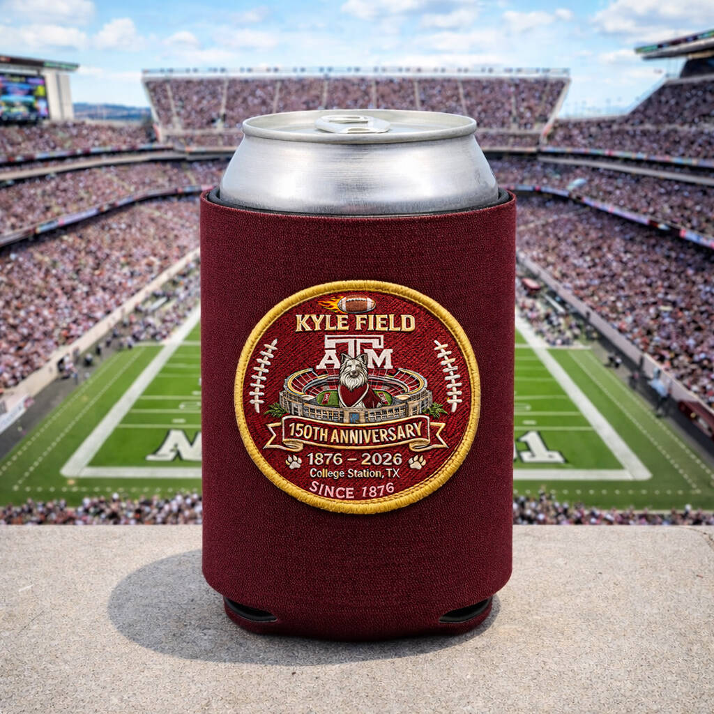 Texas A&M 150th Anniversary DIY Embroidered Emblem