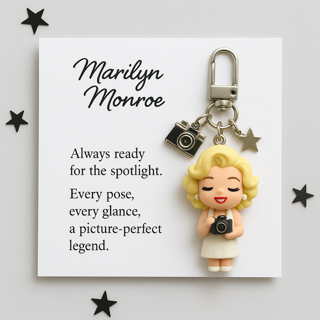 Screen Goddess Commemorative Keychain