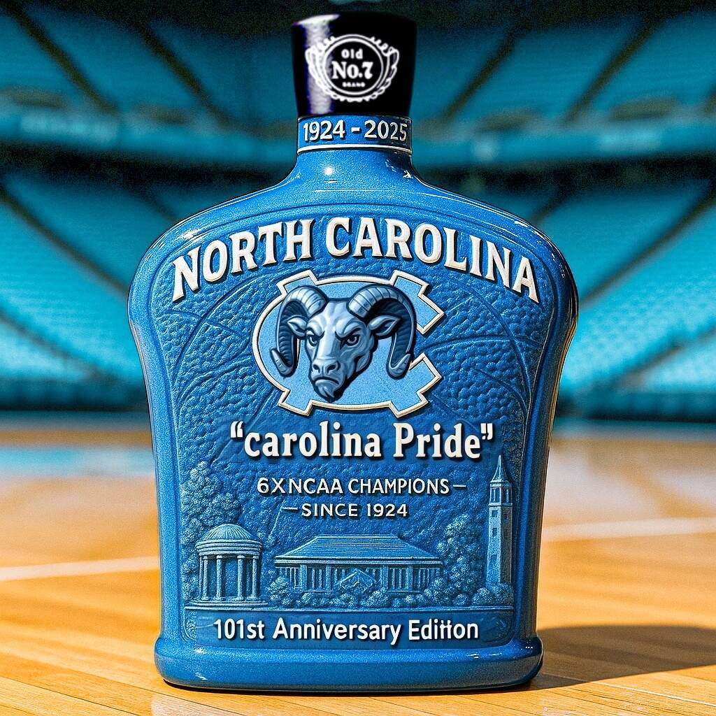 North Carolina 101st Anniversary Whiskey Bottle