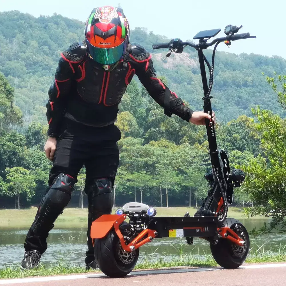 Latest Obarter D5 5000W Electric Scooter wtih 12inch Fat Tire On road Removeable battery kickscooter electric bike e scooters