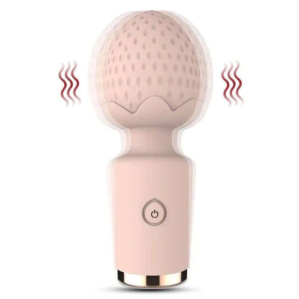 Strawberry Vibrator Dildo – Female Masturbation & Anal Sex Toy
