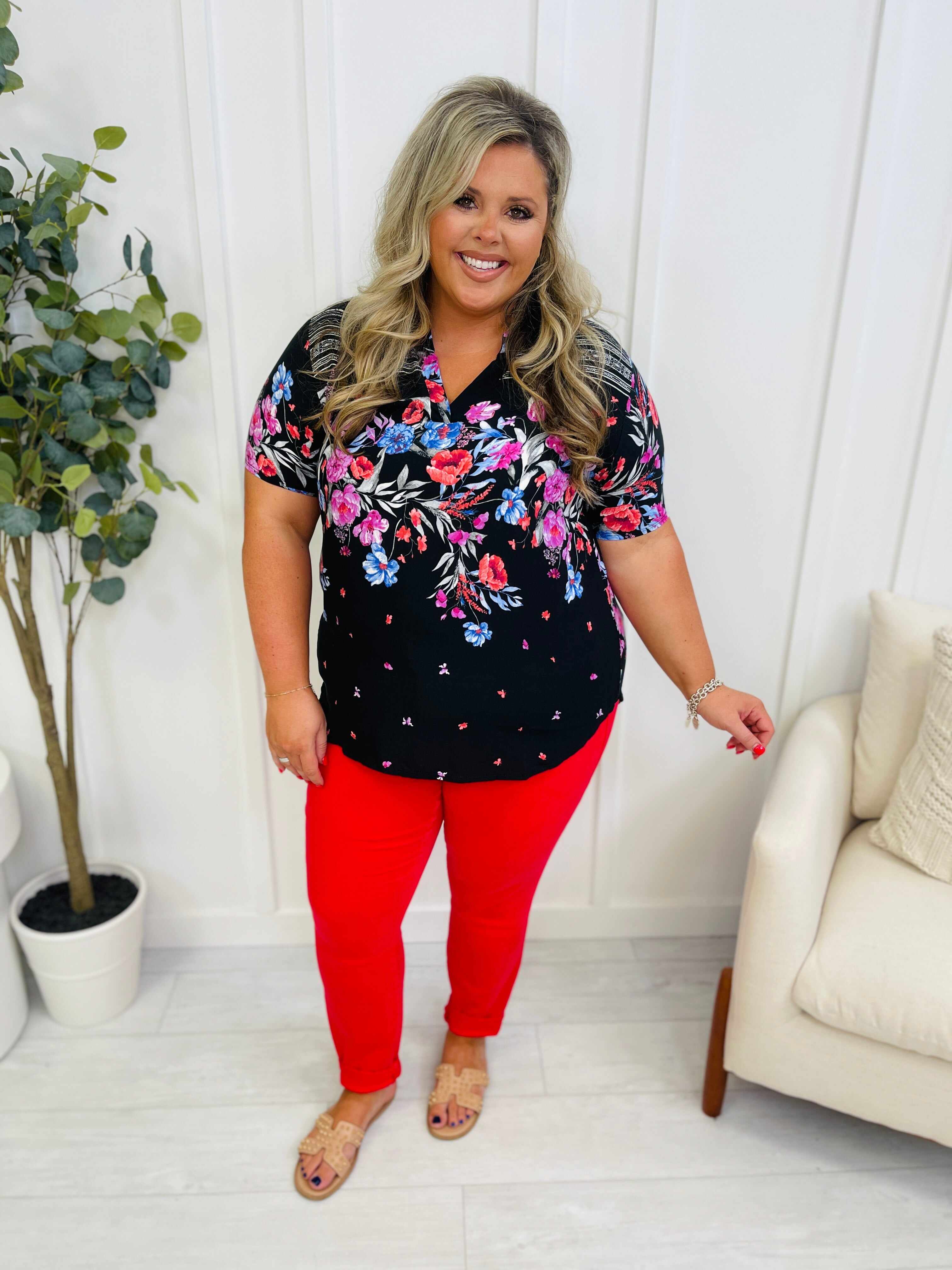 REG/CURVY Red Hot Tummy Control Skinny Jeans