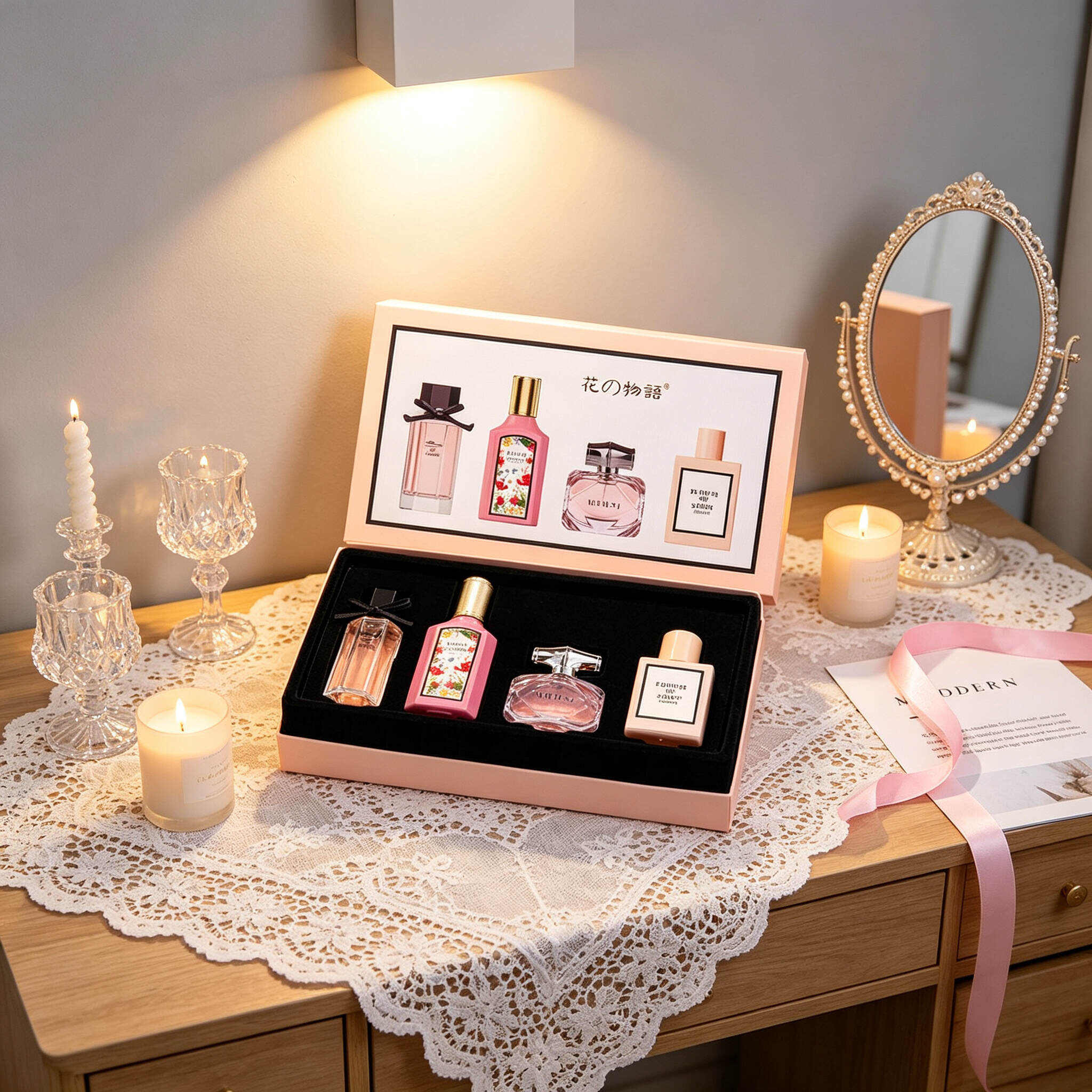 Hana Monogatari 4-Piece Mini Women Perfume Gift Set  25ml*4