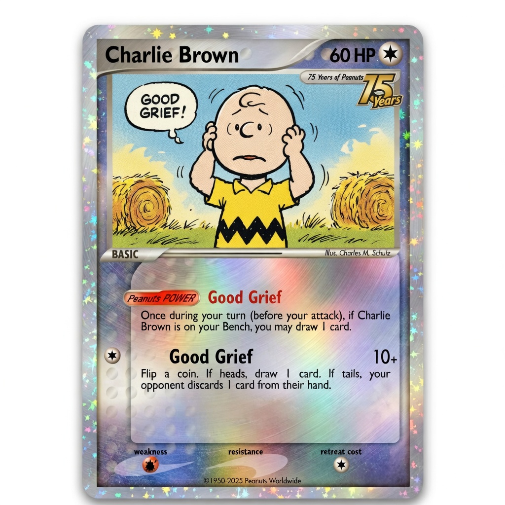 🎴 Peanuts 75th Anniversary Collector’s TCG Card Set