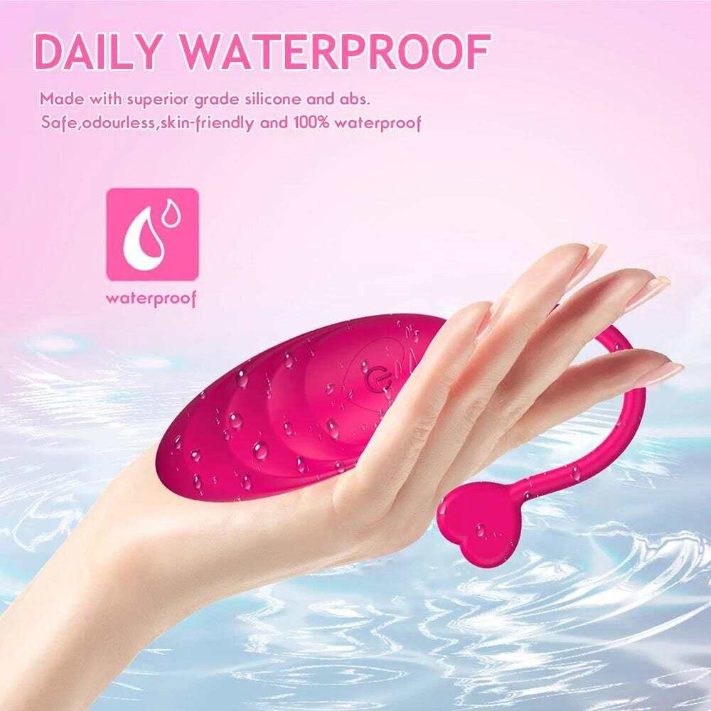 Wireless Remote Control Vibrating Egg: Clitoral Stimulator for Women